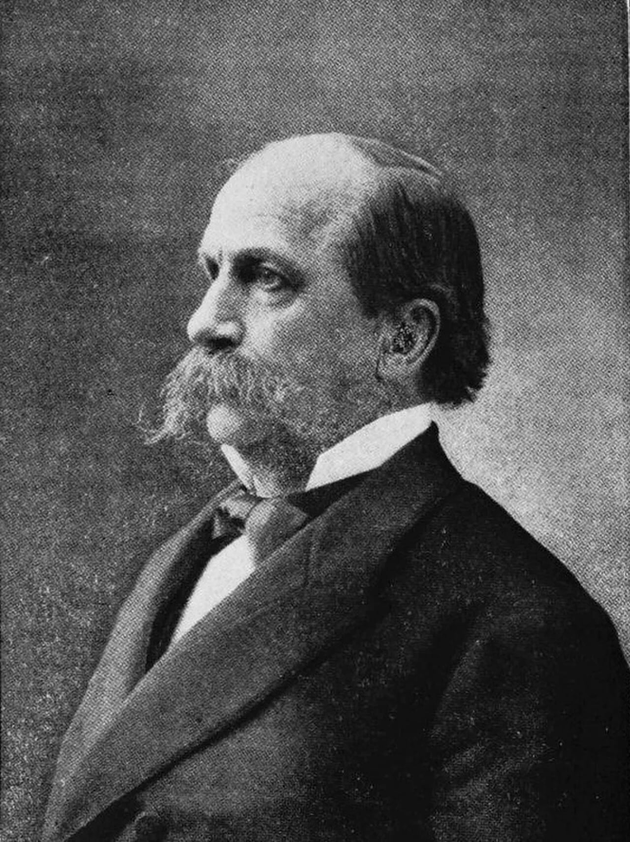Portrait of William Larrabee (1832–1912) – memorial page