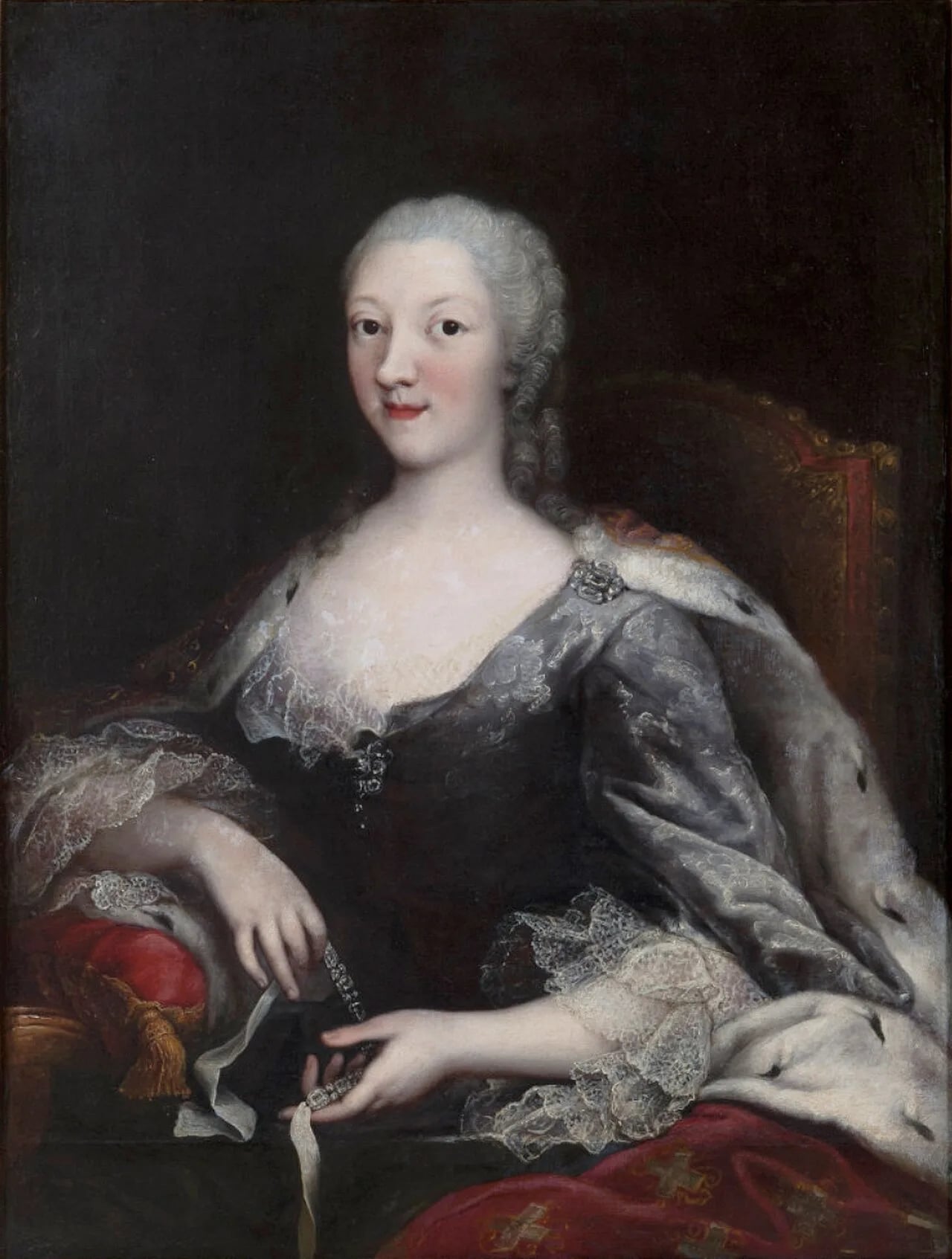 Porträt von Christine von Hessen-Rotenburg (1717–1778) – Gedenkseite