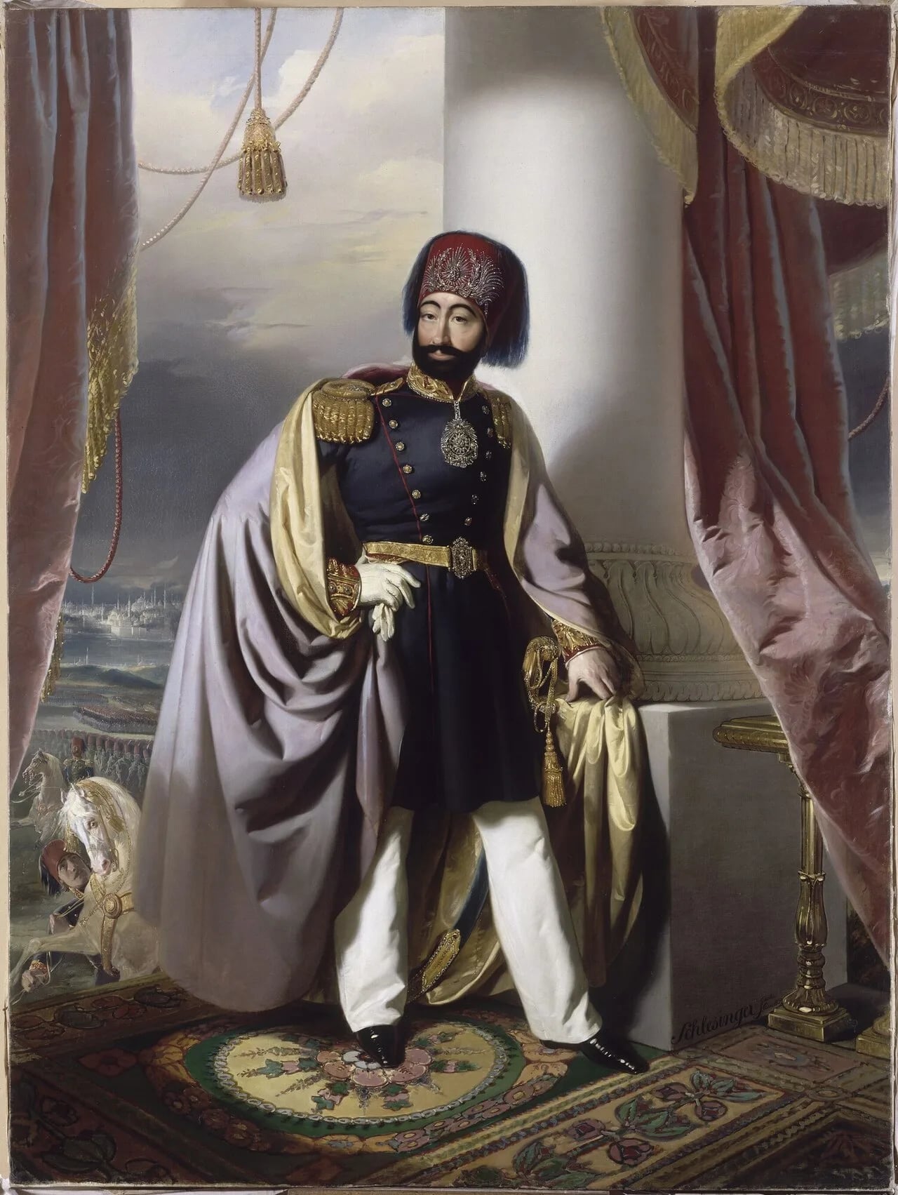 Portrait of Mahmud II. (1785–1839) – memorial page
