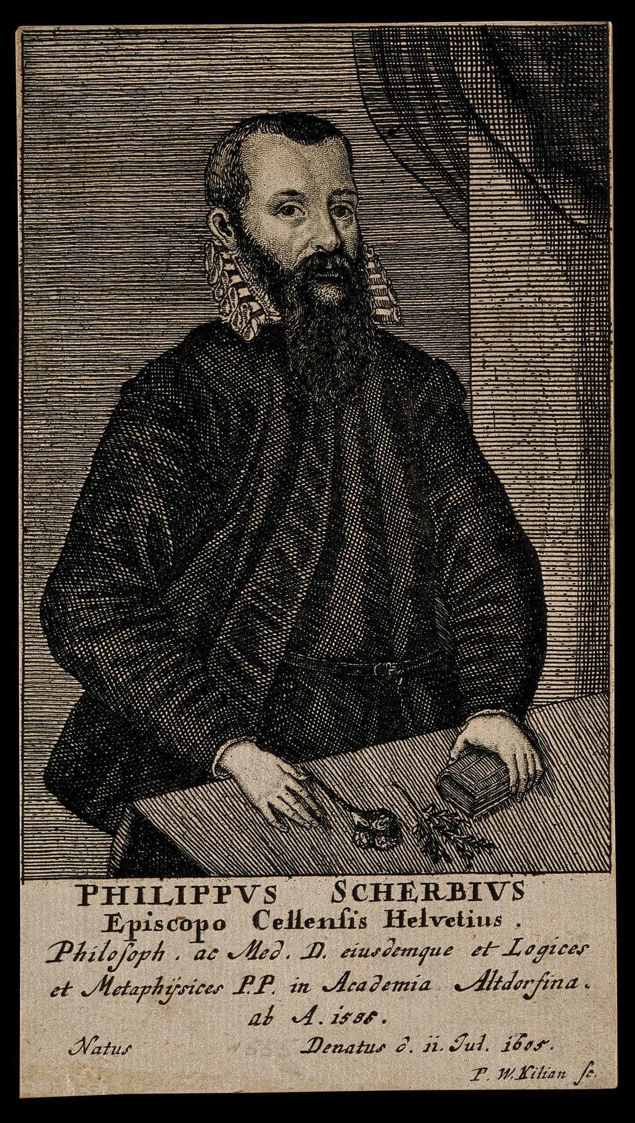 Portrait of Philipp Scherbe (1553–1605) – memorial page
