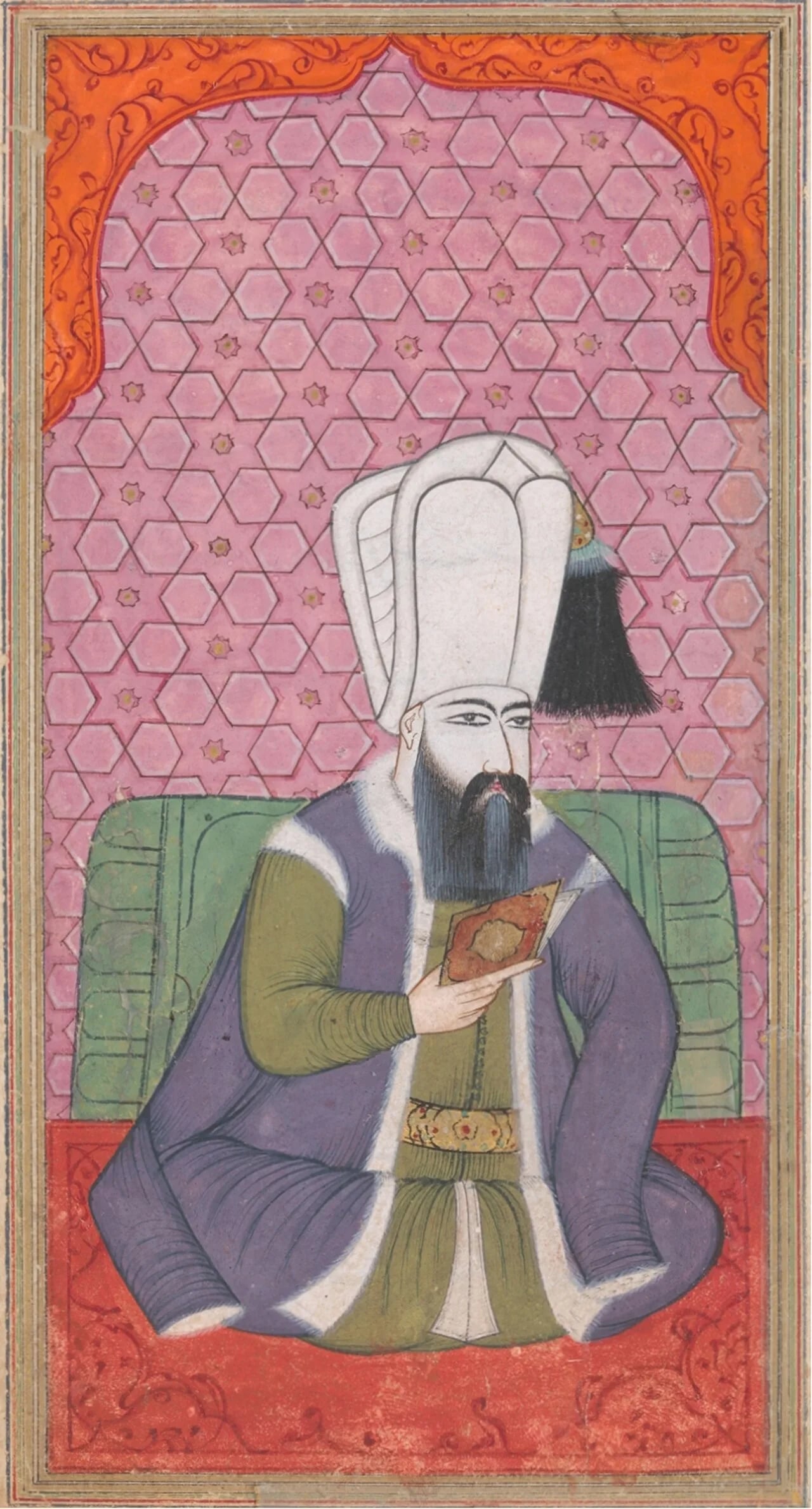 Porträt von Mustafa I. (1591–1639) – Gedenkseite