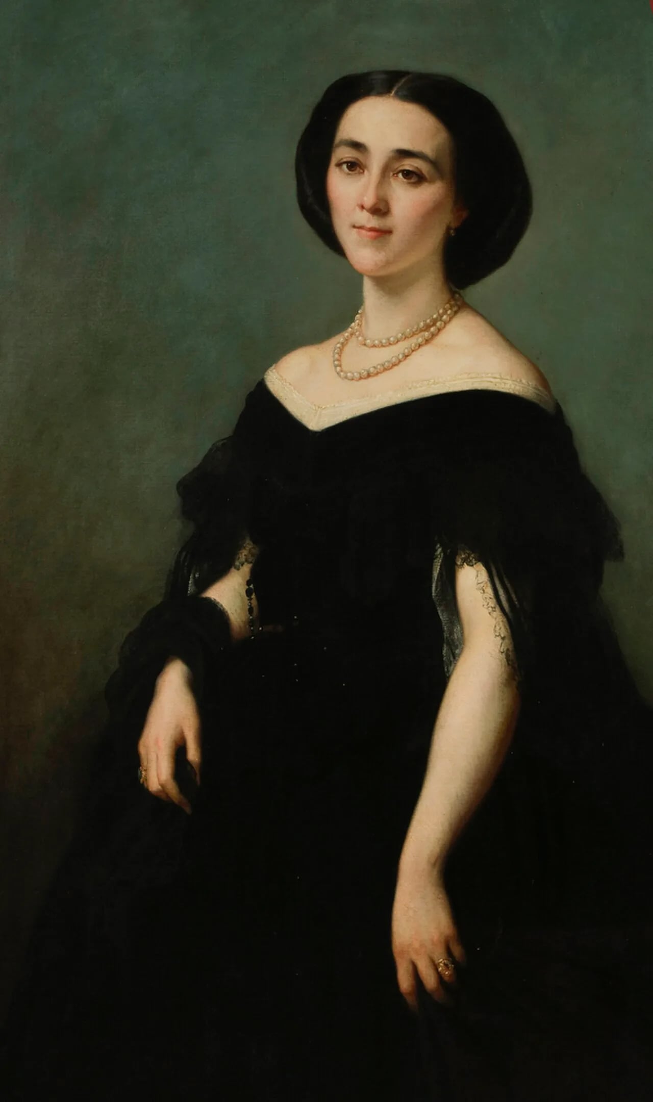 Portrait of Olga Simard de Pitray (1835–1920) – memorial page
