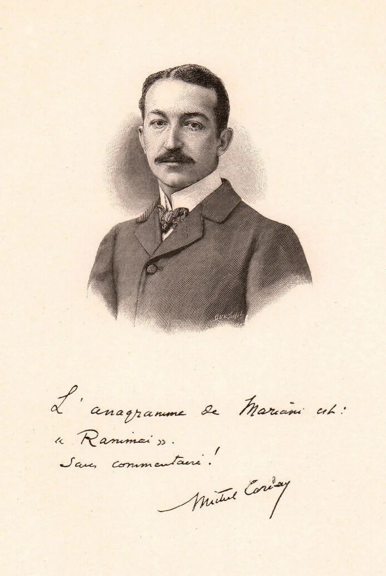 Portrait of Michel Corday (1869–1937) – memorial page