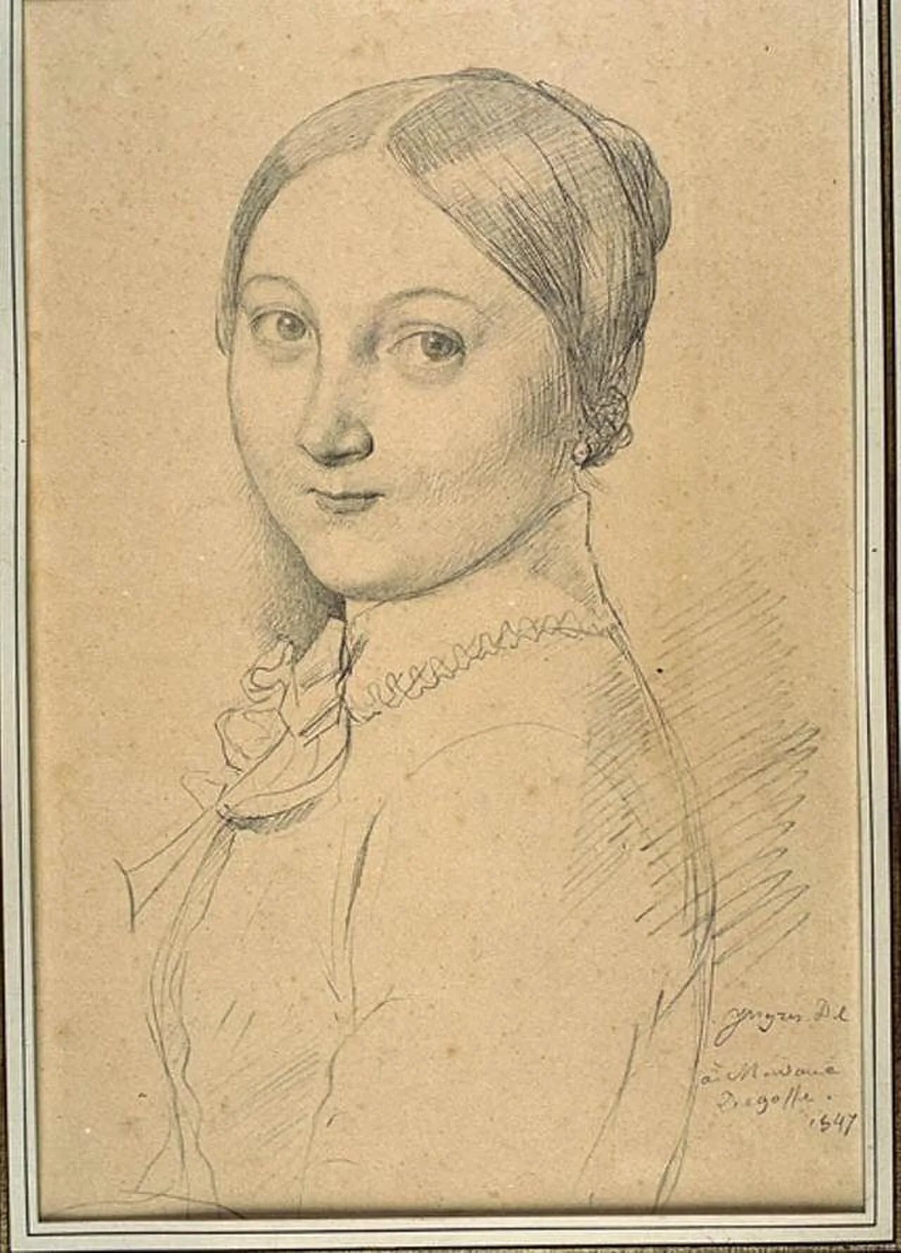Porträt von Aline-Agathe Desgoffe (1830–1916) – Gedenkseite