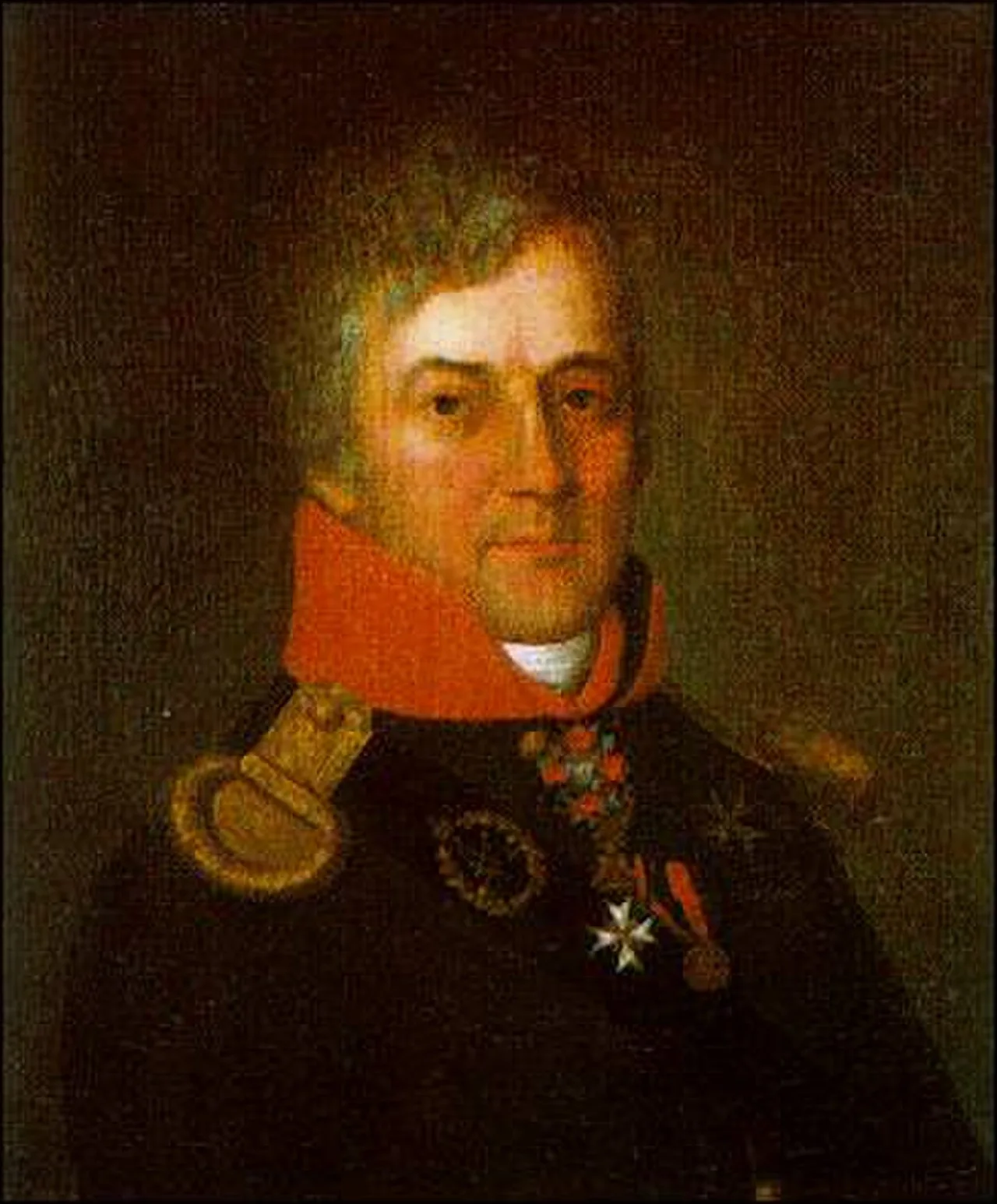 Porträt von Lew Nikolajewitsch Engelhardt (1766–1836) – Gedenkseite