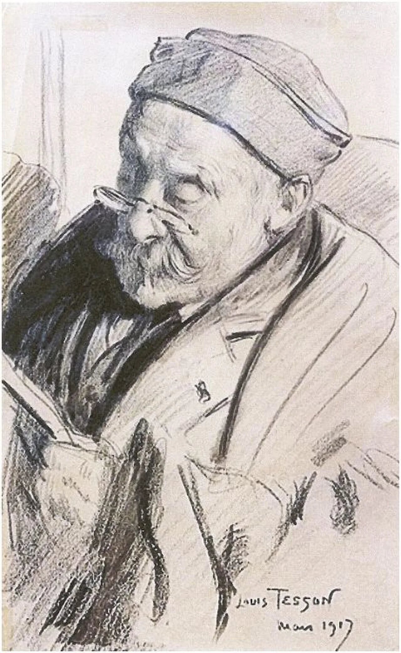 Portrait of Francis Tesson (1837–1918) – memorial page