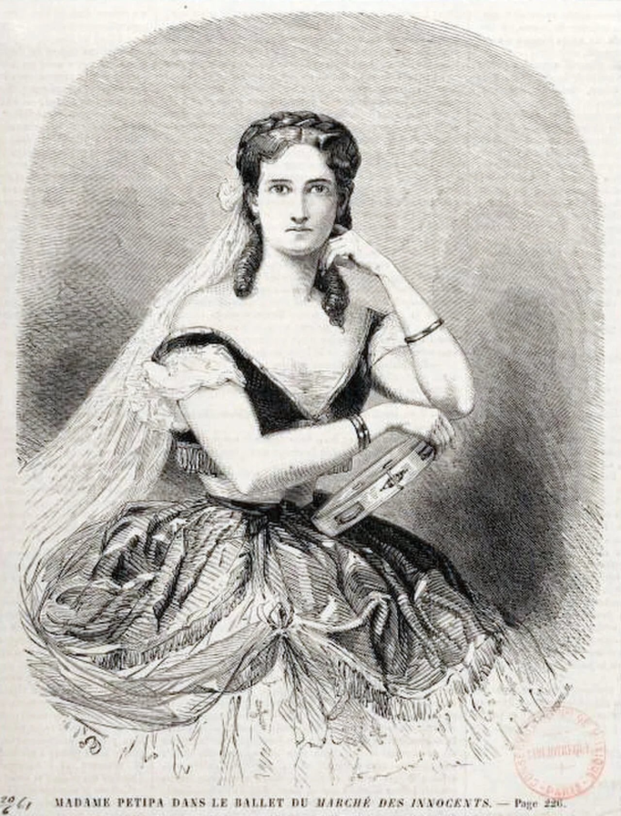 Portrait of Marija Sergejewna Surowschtschikowa-Petipa (1836–1882) – memorial page