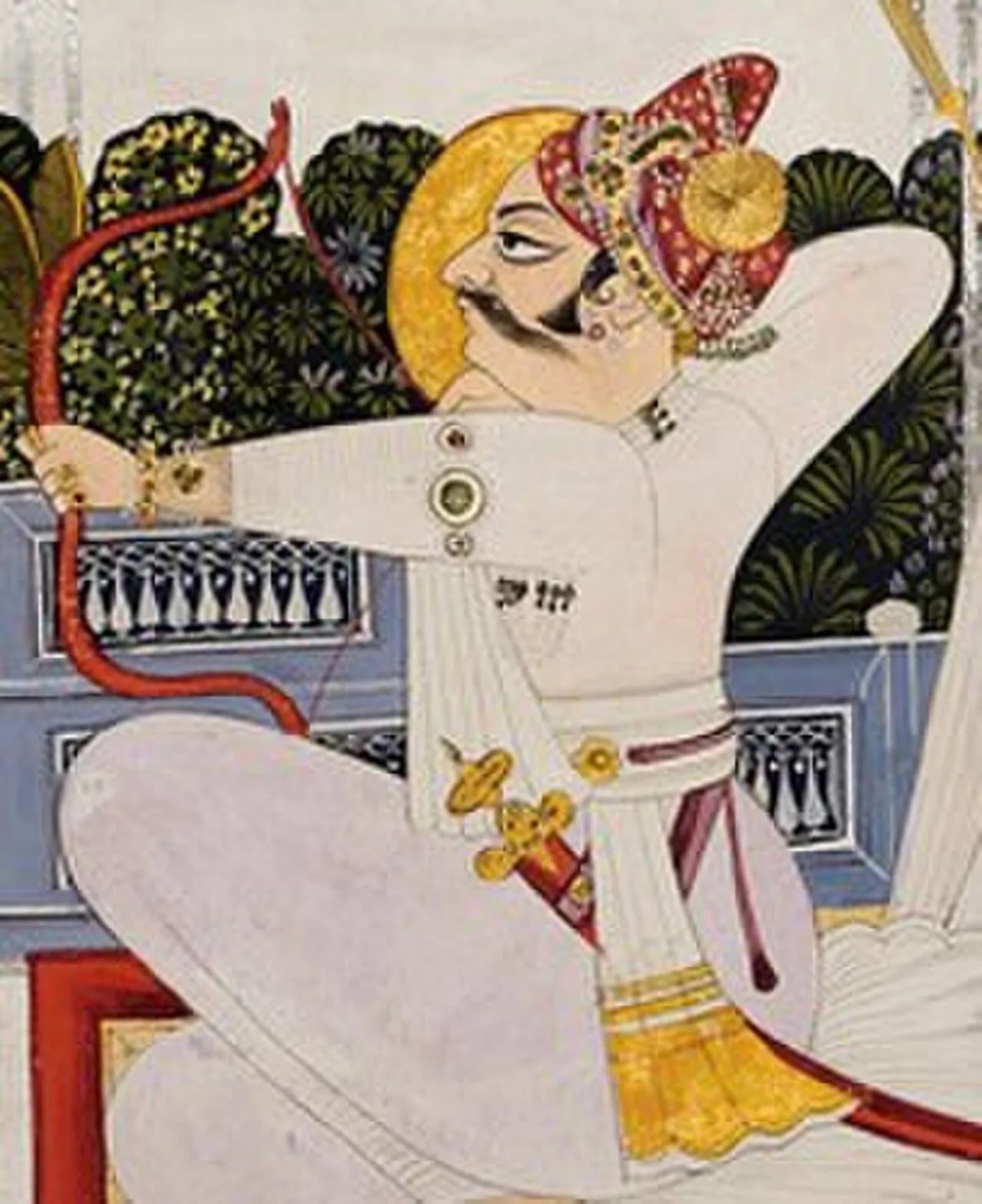 Porträt von Bakht Singh of Marwar (1706–1752) – Gedenkseite