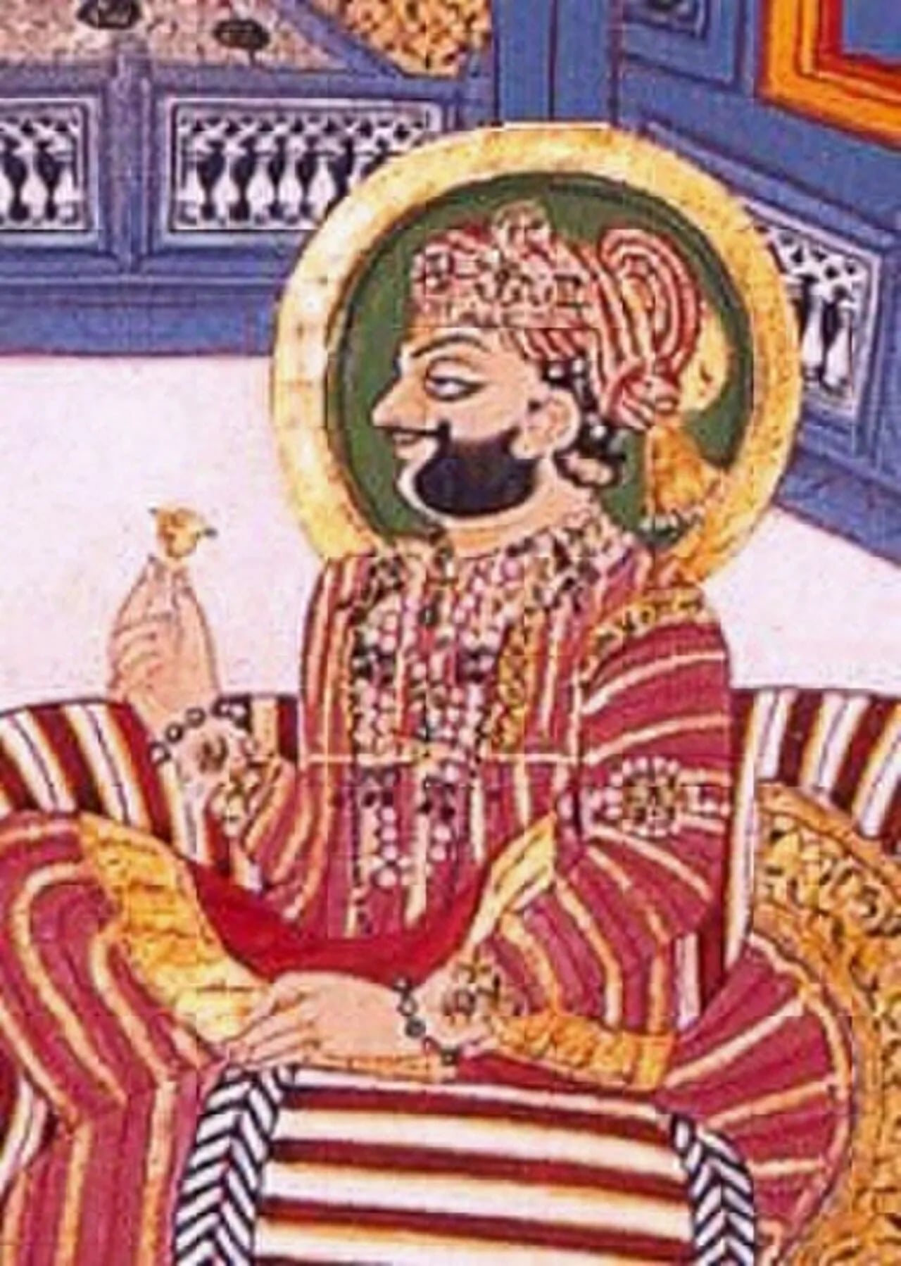 Porträt von Man Singh of Marwar (1783–1843) – Gedenkseite