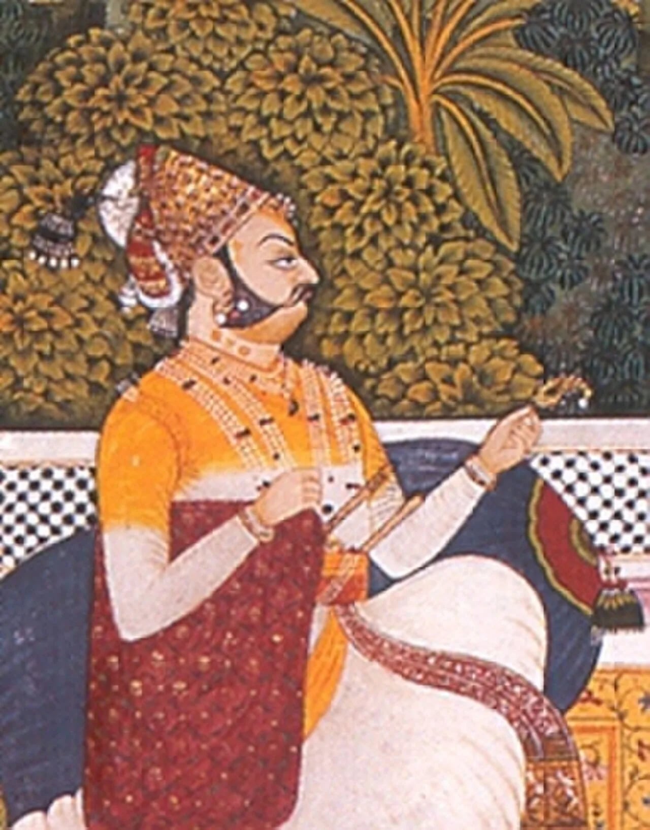 Porträt von Vijay Singh of Marwar (1729–1793) – Gedenkseite