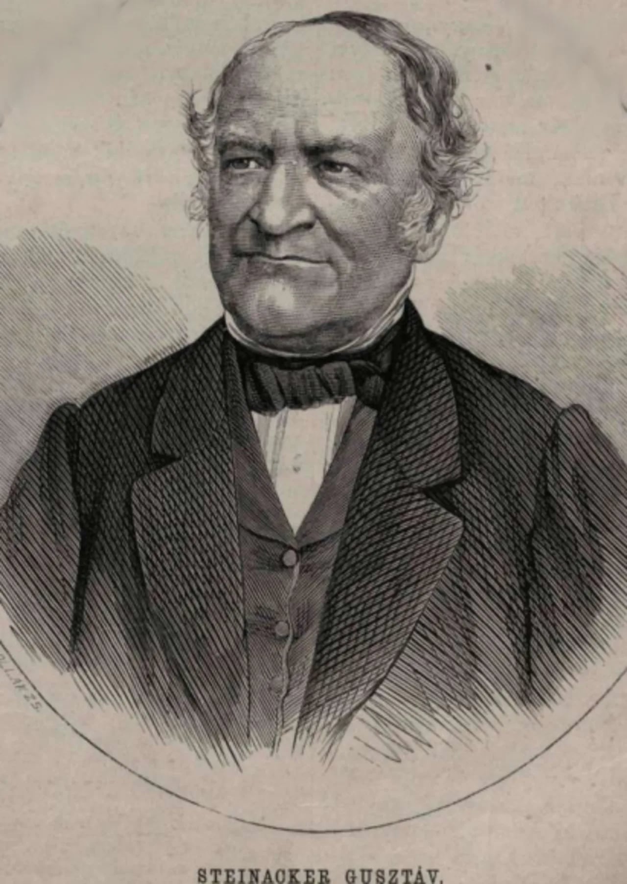 Porträt von Gustav Steinacker (1809–1877) – Gedenkseite