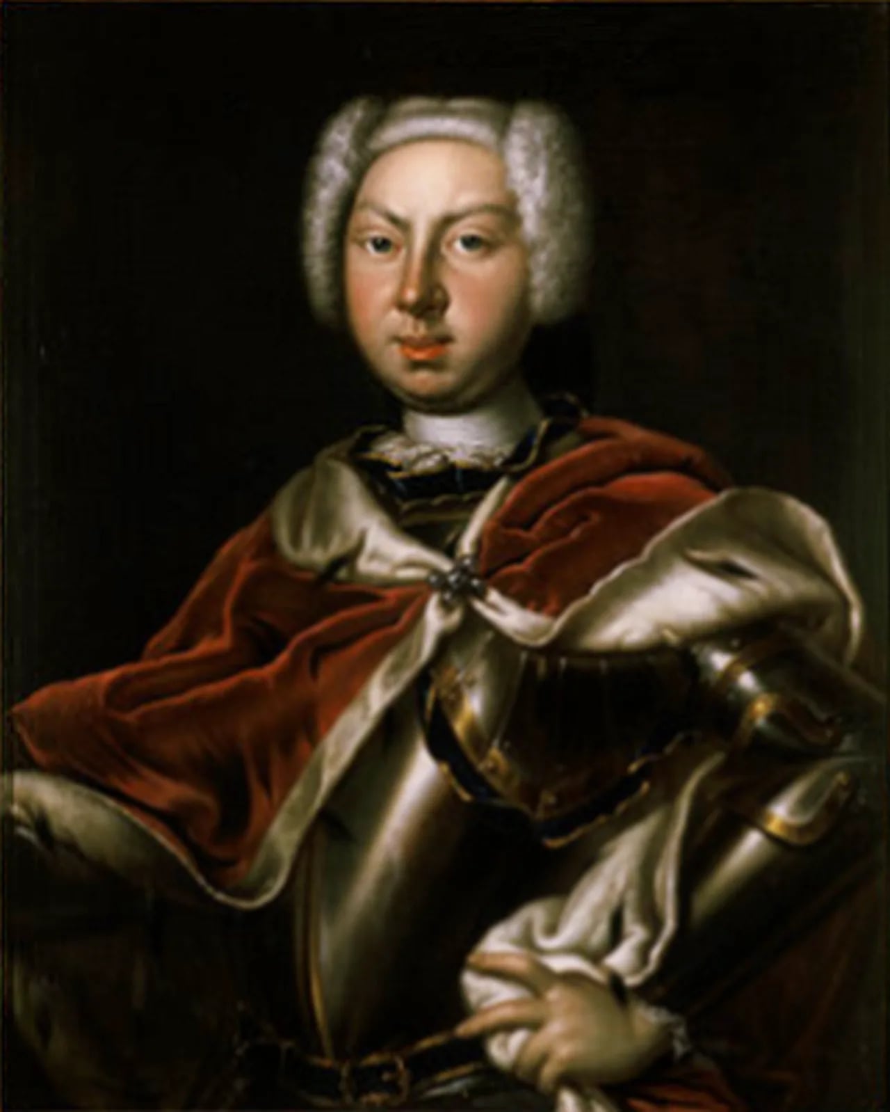 Porträt von Wilhelm von Sachsen-Gotha-Altenburg (1701–1771) – Gedenkseite