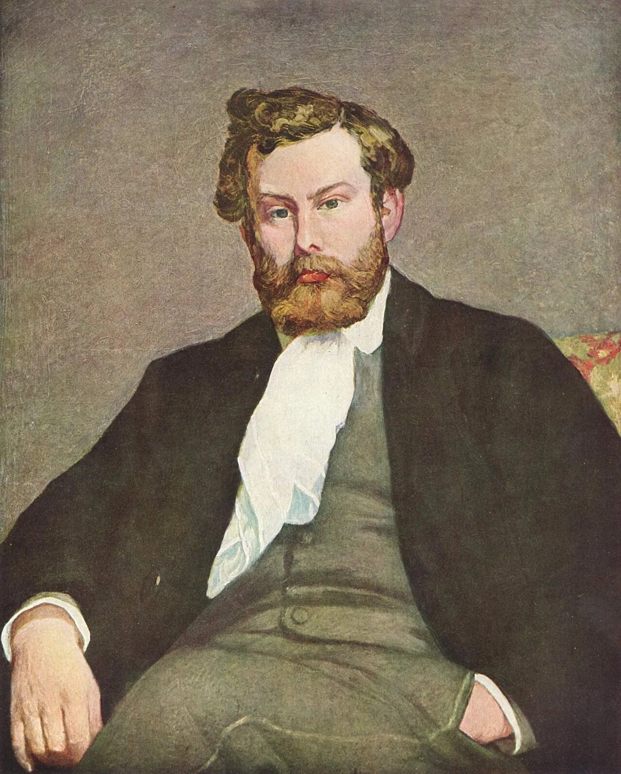 Porträt von Alfred Sisley (1839–1899) – Gedenkseite