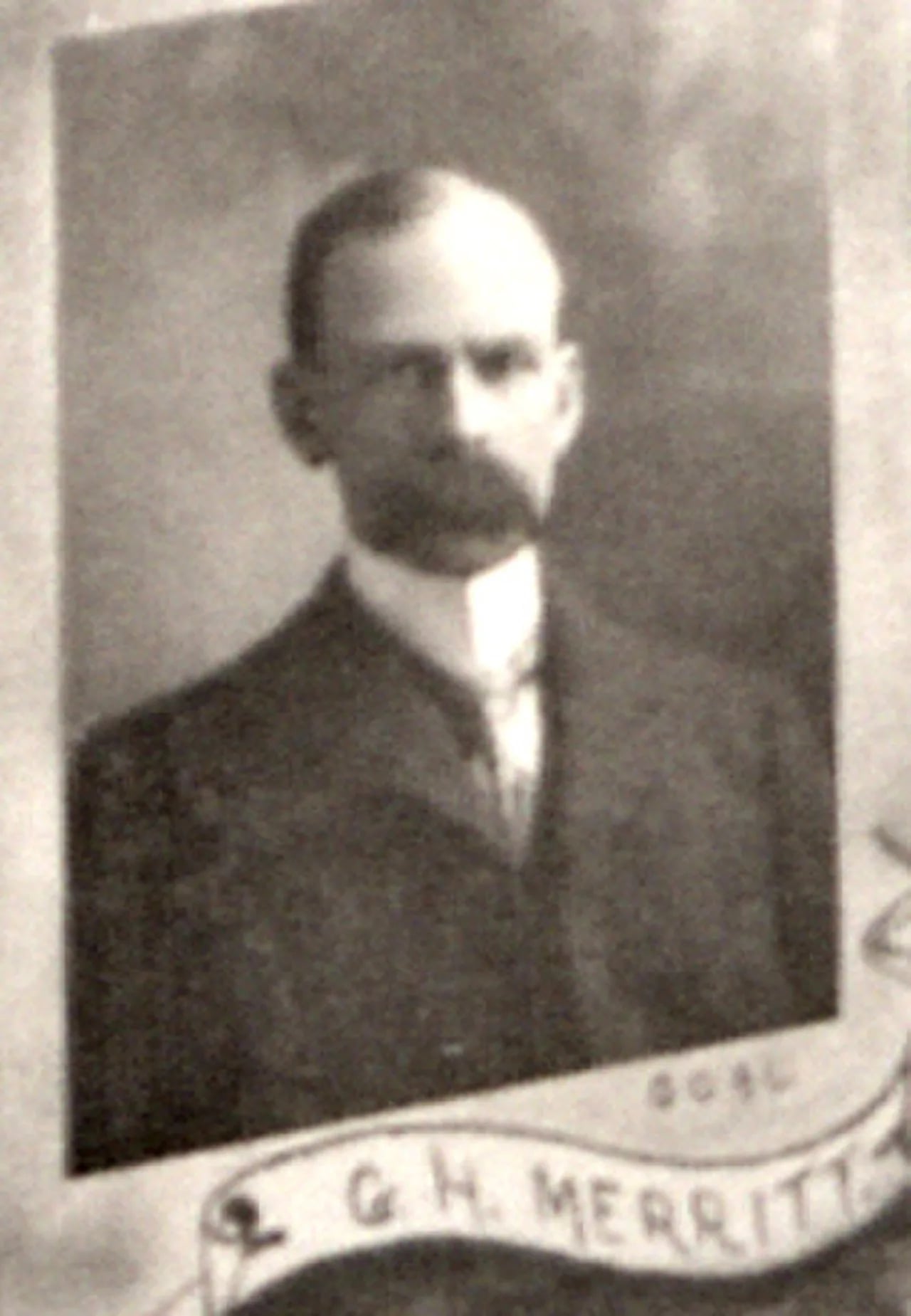 Portrait of Whitey Merritt (1869–1916) – memorial page