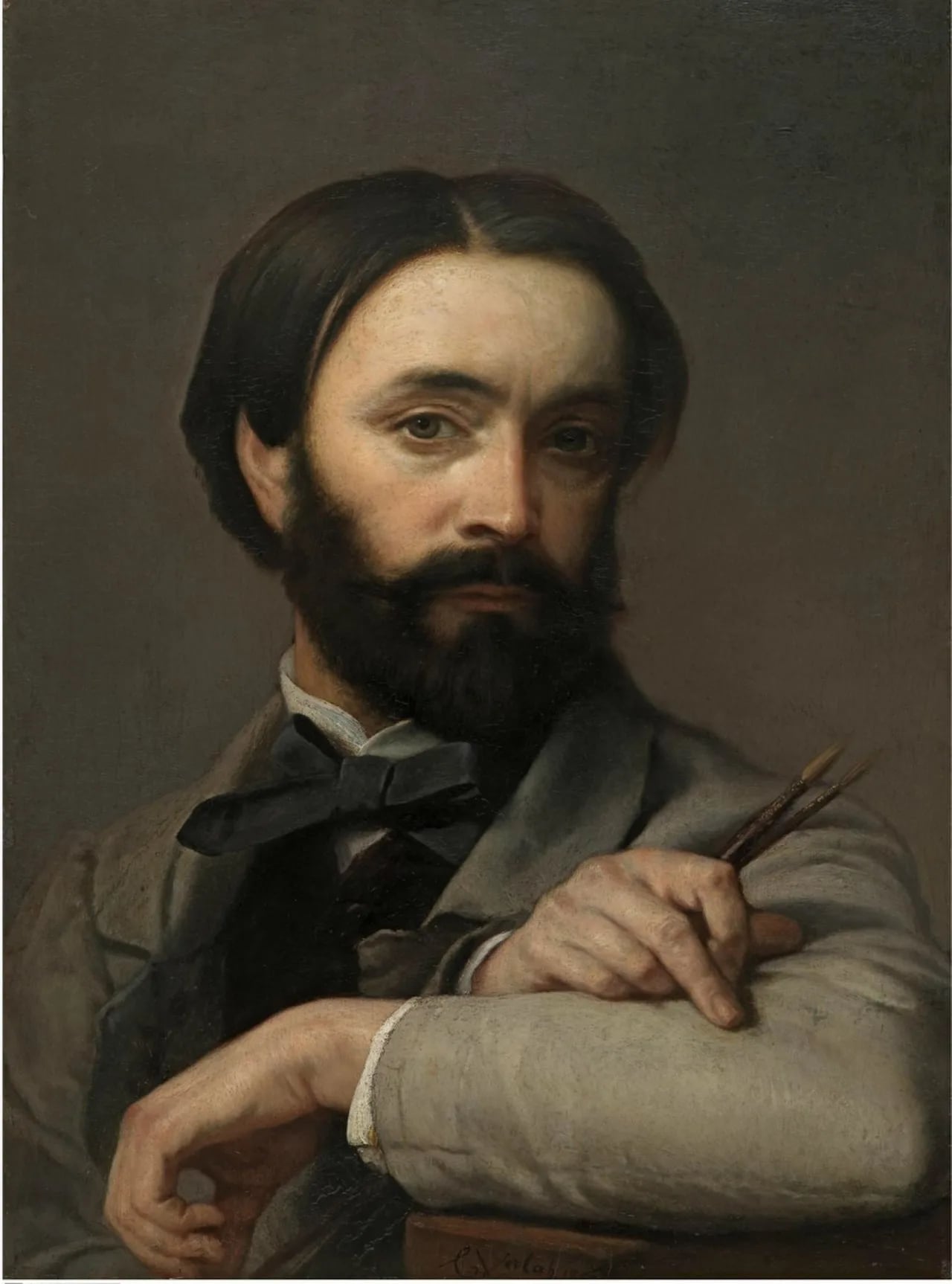 Portrait of Charles Verlat (1824–1890) – memorial page