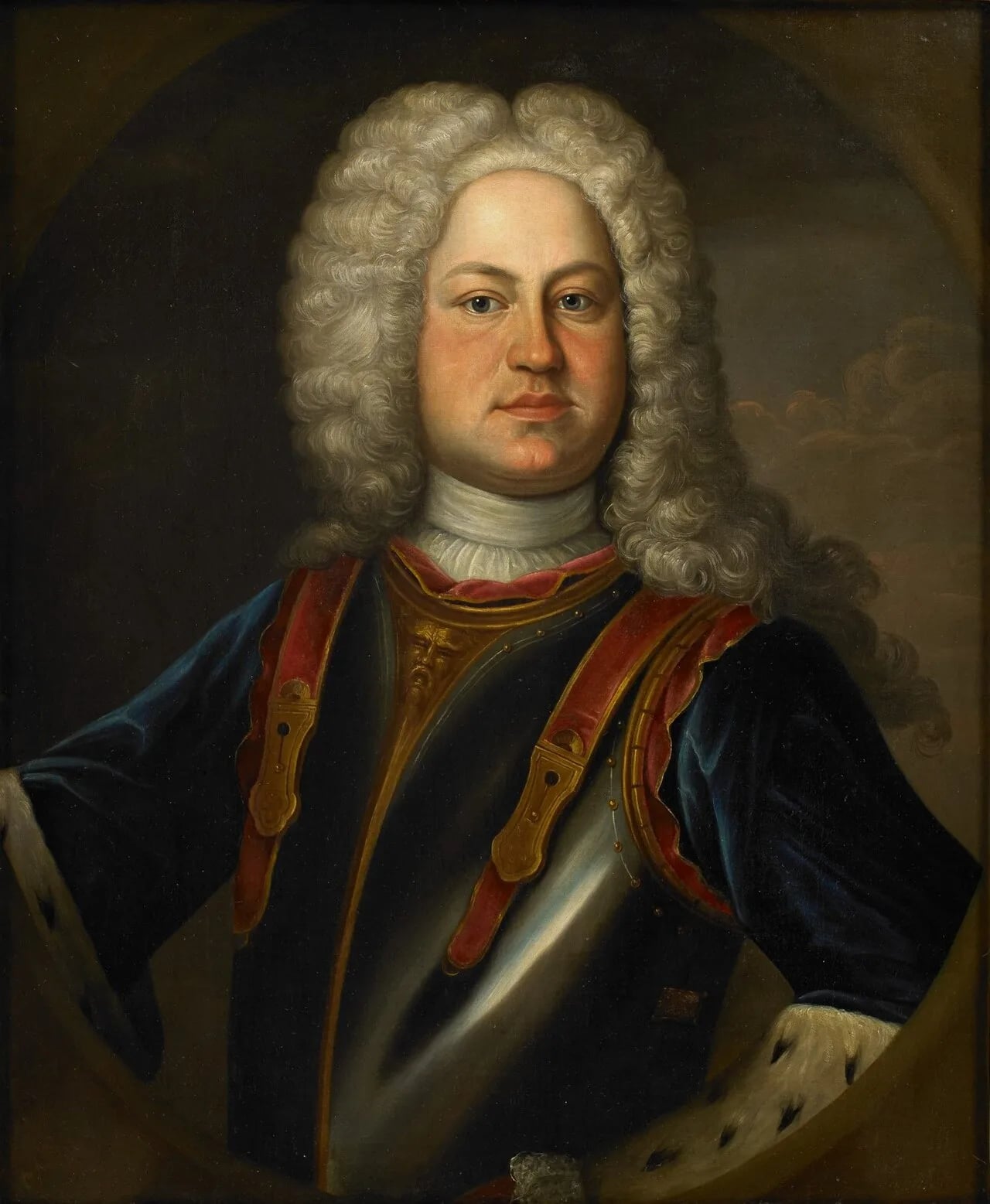 Porträt von Kasimir Wilhelm von Hessen-Homburg (1690–1726) – Gedenkseite