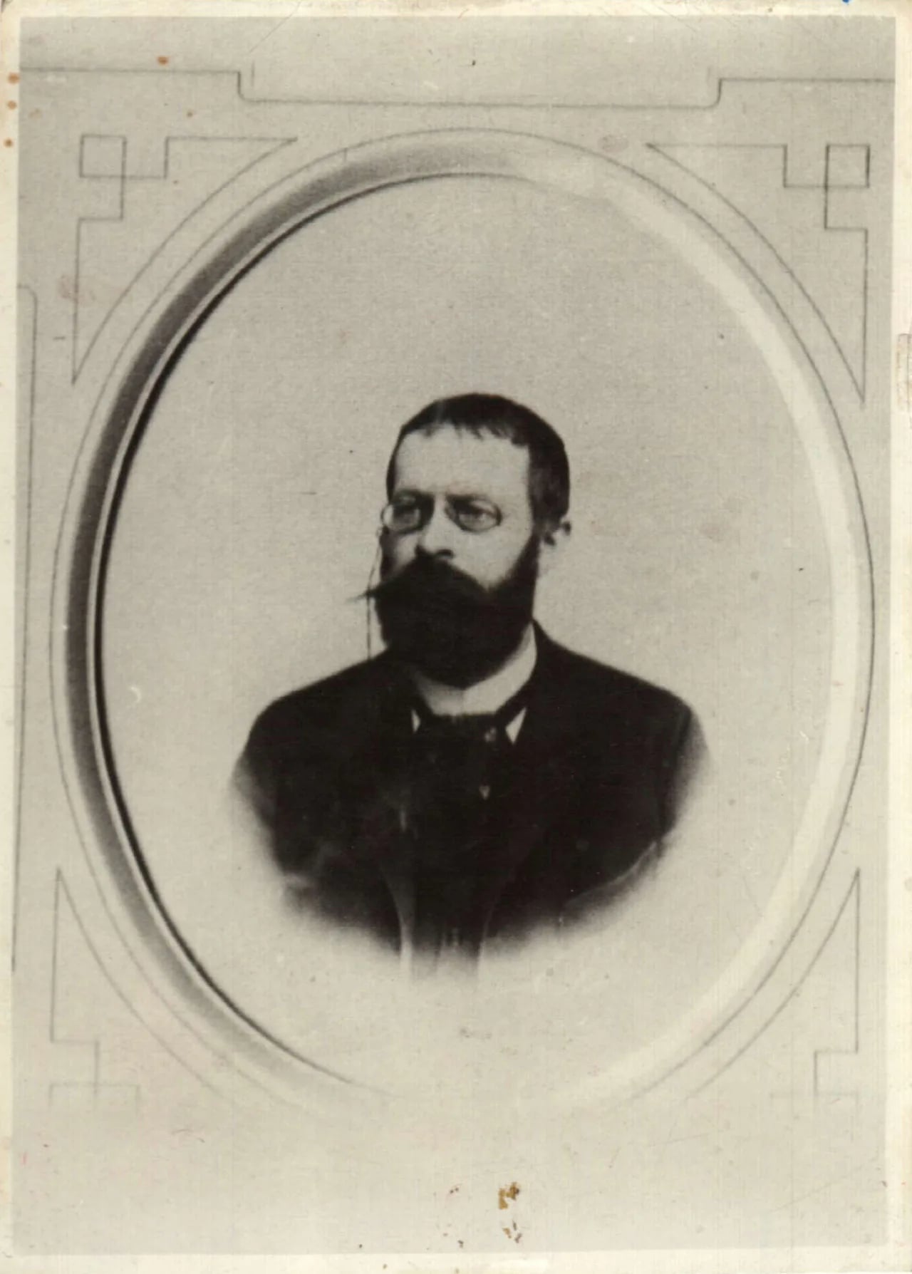 Porträt von Romuald Dubový (1856–1896) – Gedenkseite