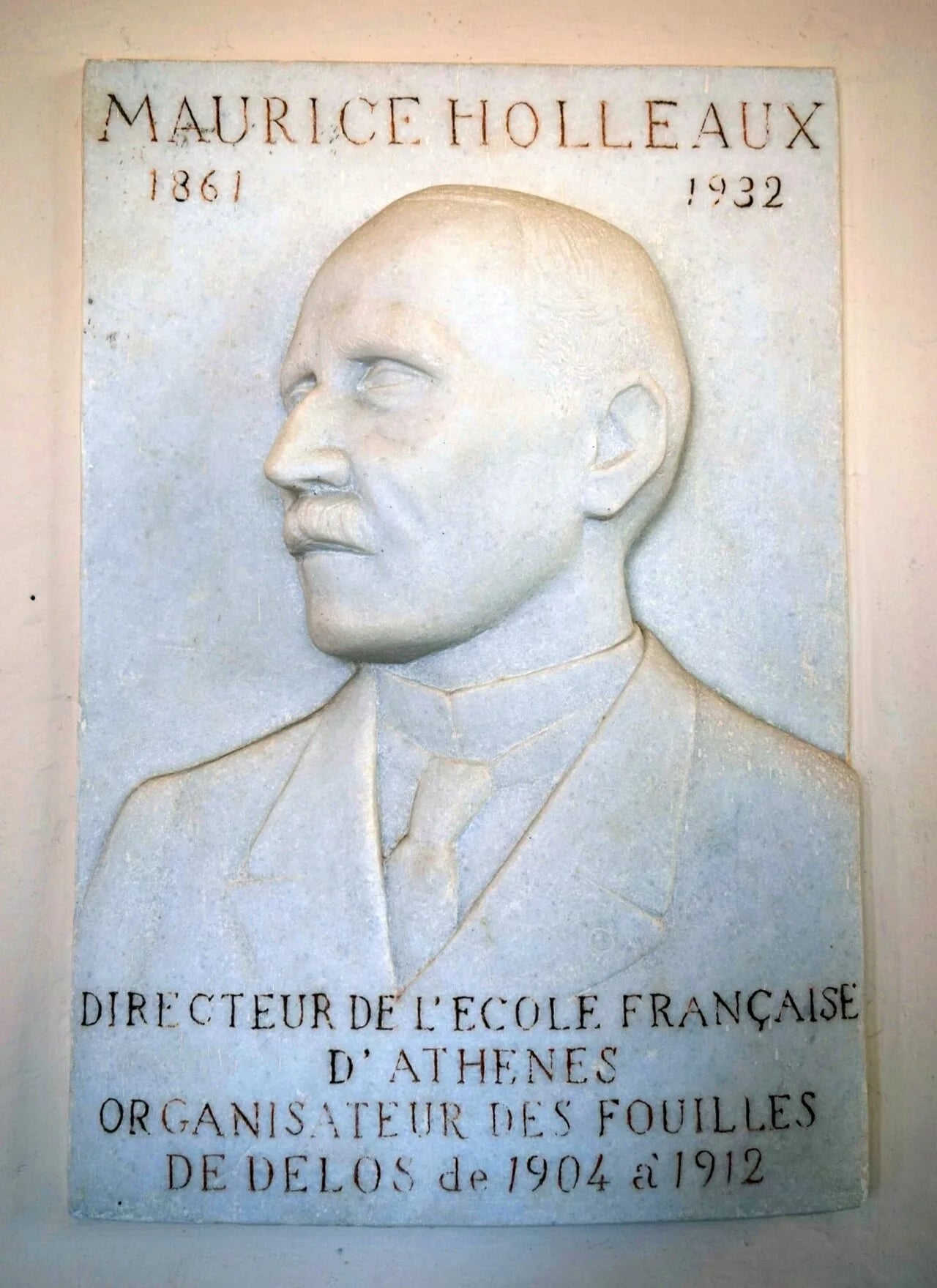 Porträt von Maurice Holleaux (1861–1932) – Gedenkseite
