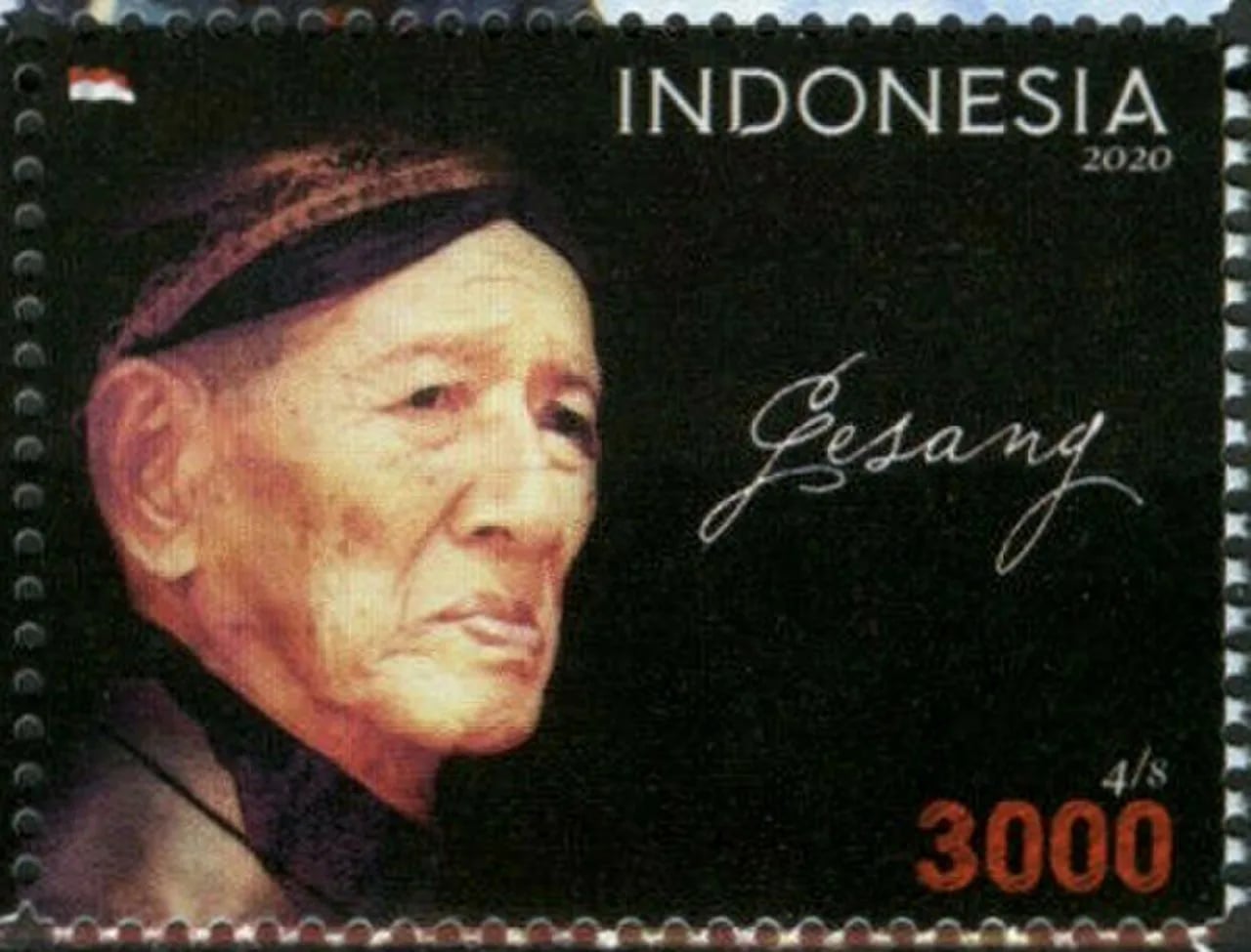 Portrait of Gesang Martohartono (1917–2010) – memorial page