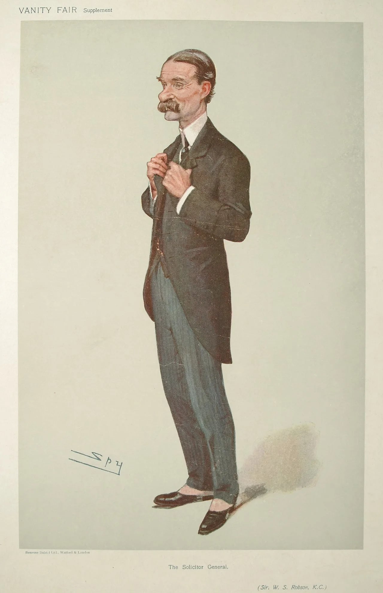 Portrait of William Robson, Baron Robson (1852–1918) – memorial page