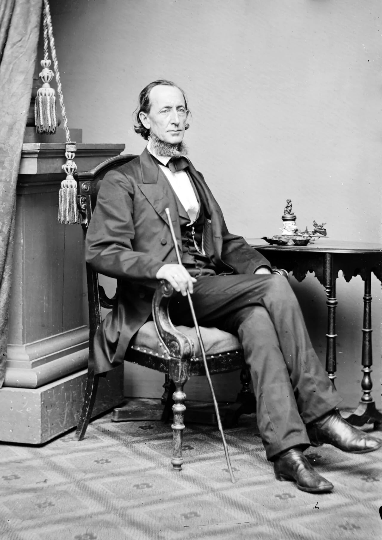 Porträt von Alfred Osborn Pope Nicholson (1808–1876) – Gedenkseite