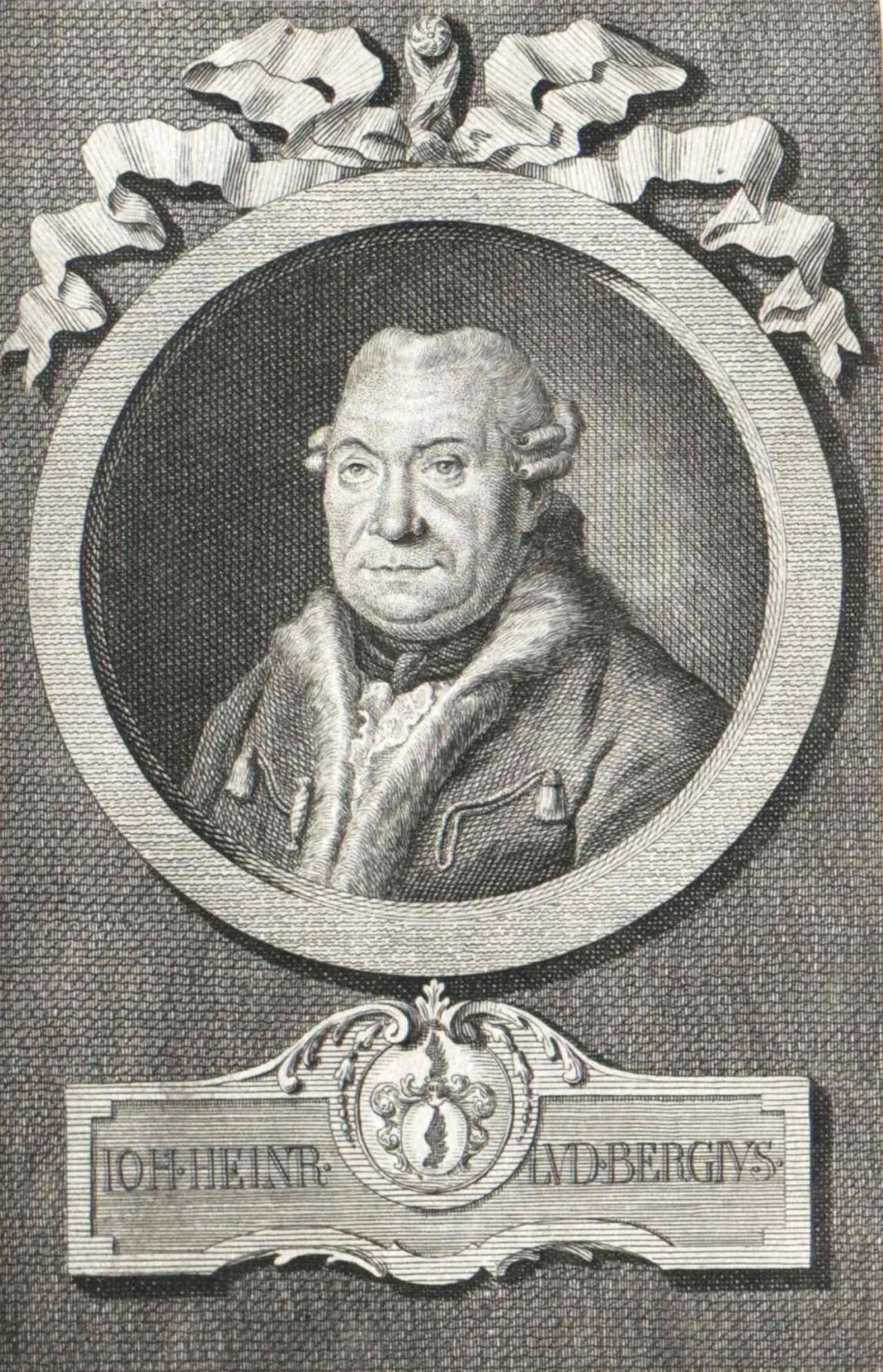 Porträt von Johann Heinrich Ludwig Bergius (1718–1781) – Gedenkseite