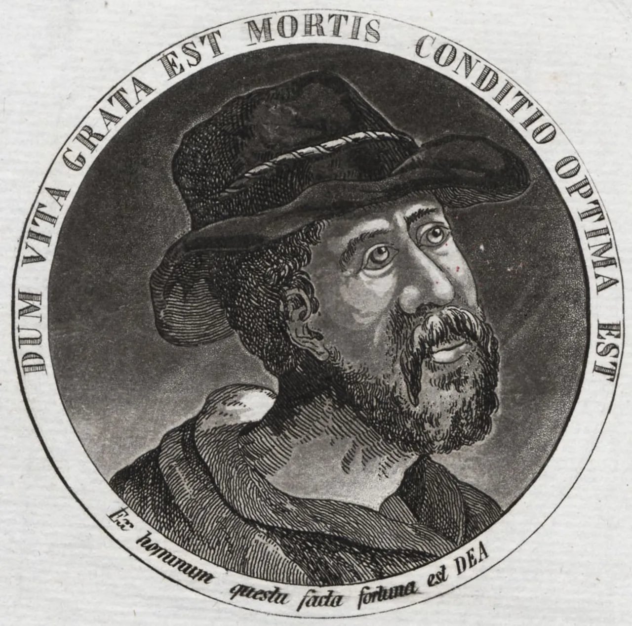 Porträt von Sebastian Fabian Klonowic (1545–1602) – Gedenkseite