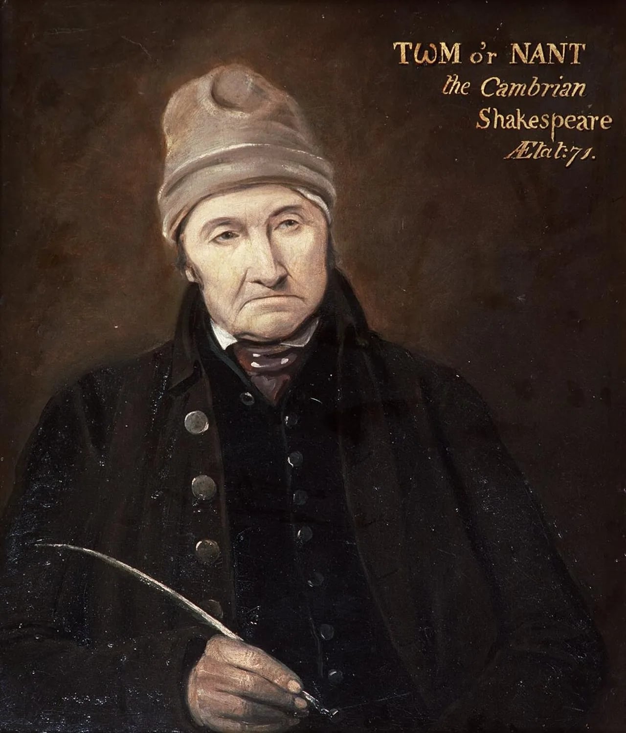 Porträt von Twm o'r Nant (1739–1810) – Gedenkseite