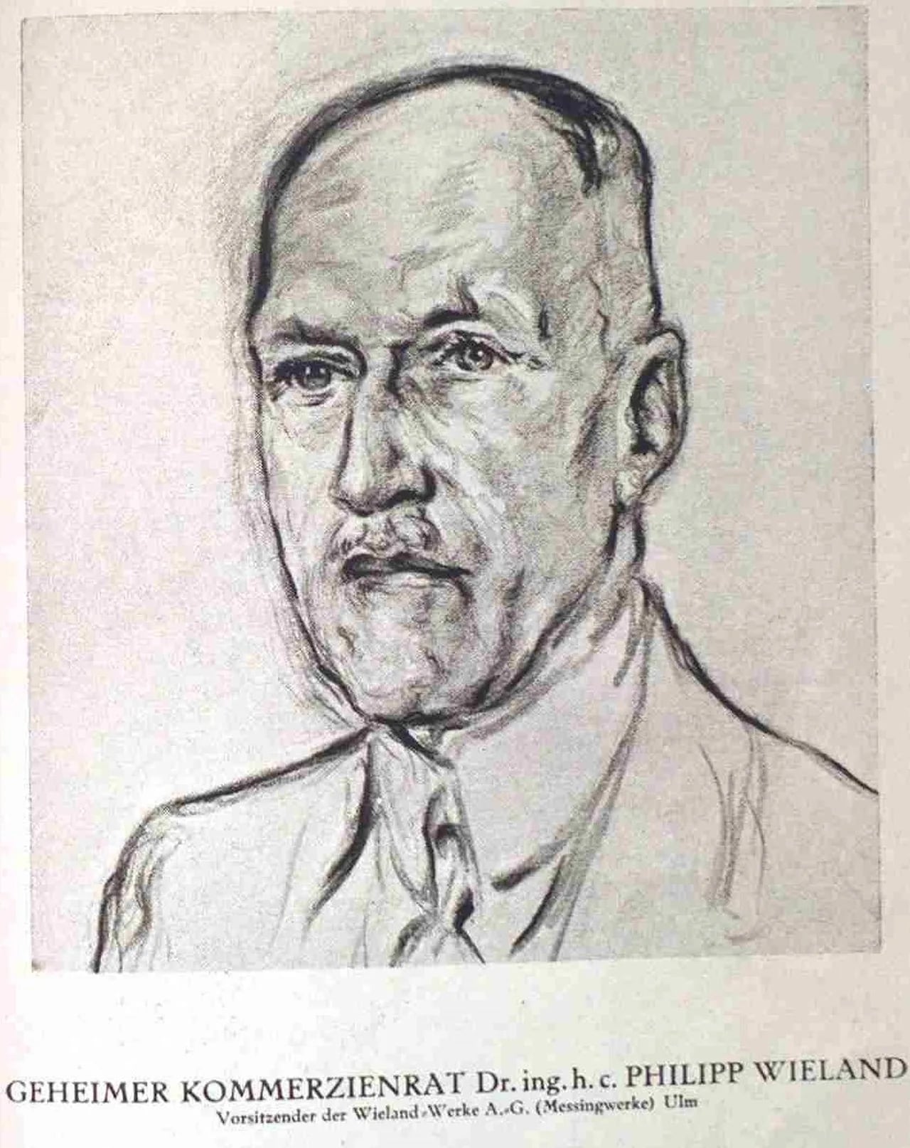 Porträt von Philipp Wieland (1863–1949) – Gedenkseite