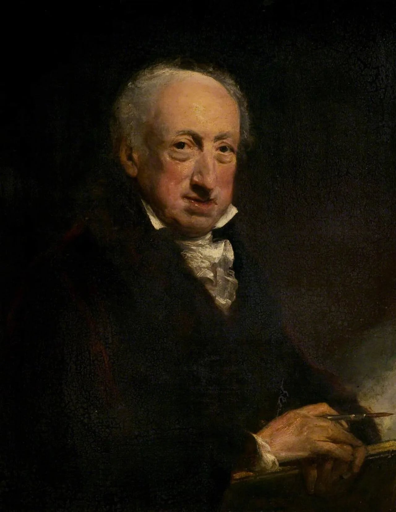 Porträt von George Dance der Jüngere (1741–1825) – Gedenkseite