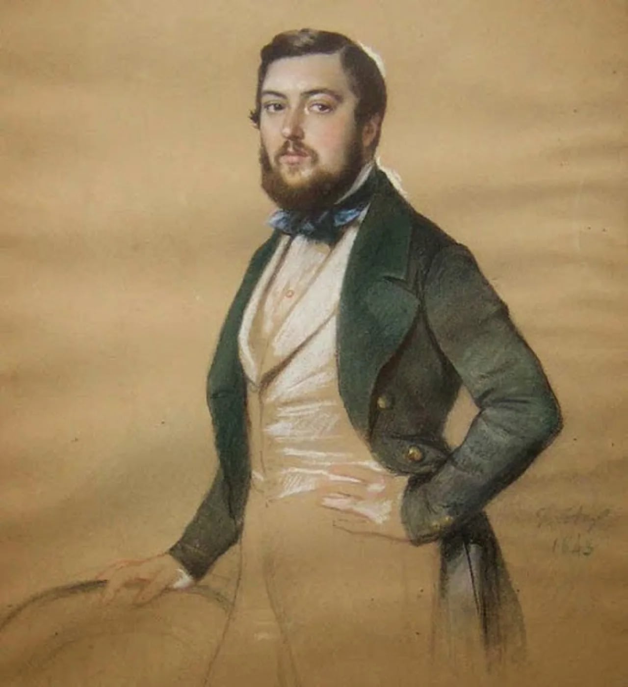 Porträt von Théodore Mozin (1818–1850) – Gedenkseite