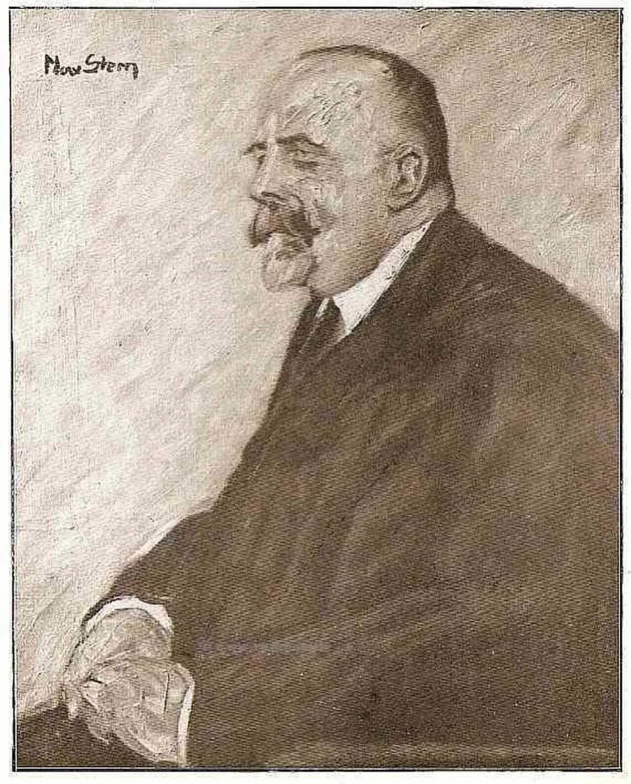Porträt von Helmuth Liesegang (1858–1945) – Gedenkseite
