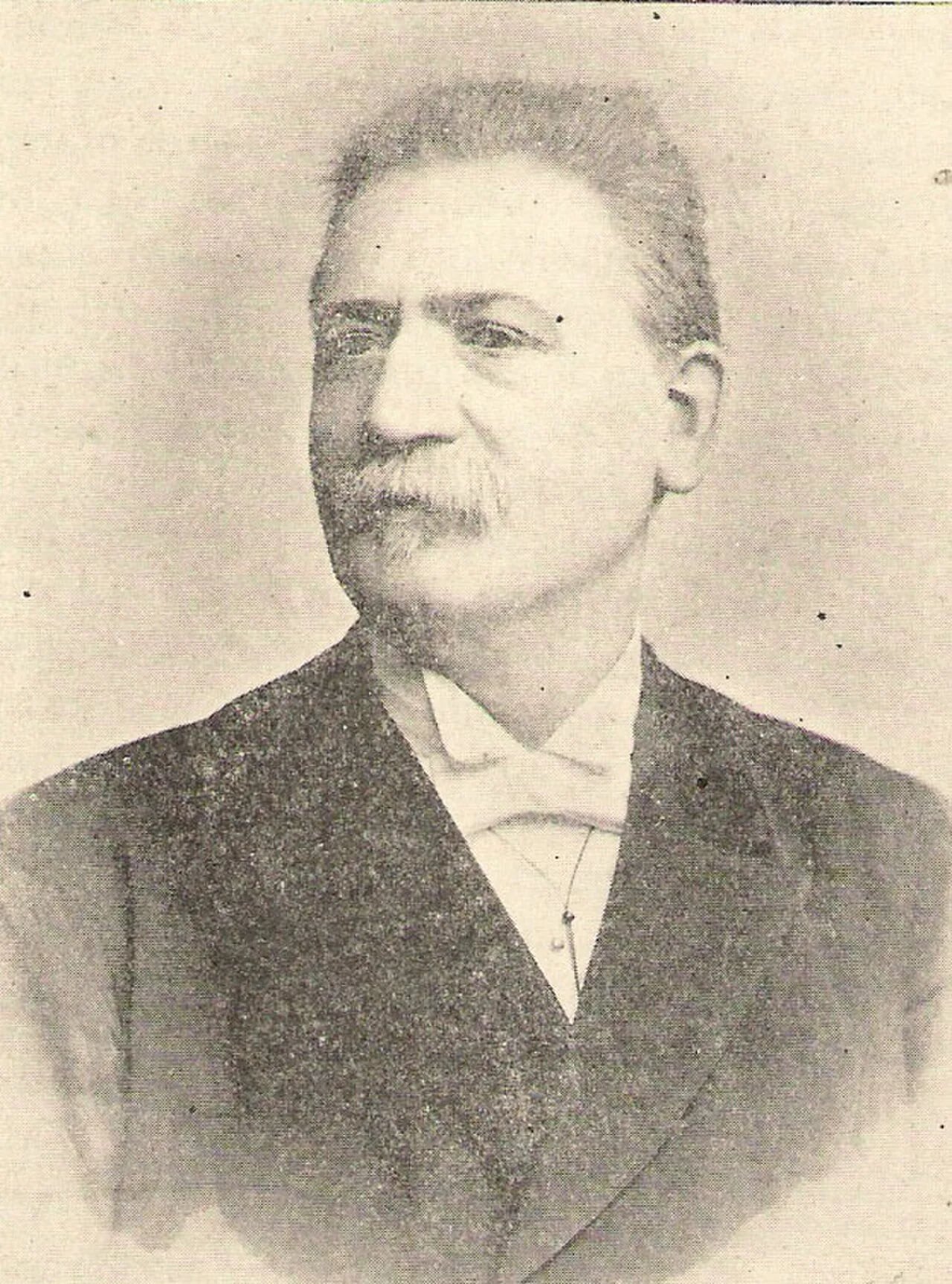 Porträt von Henri-Joseph Raxhon (1843–1908) – Gedenkseite