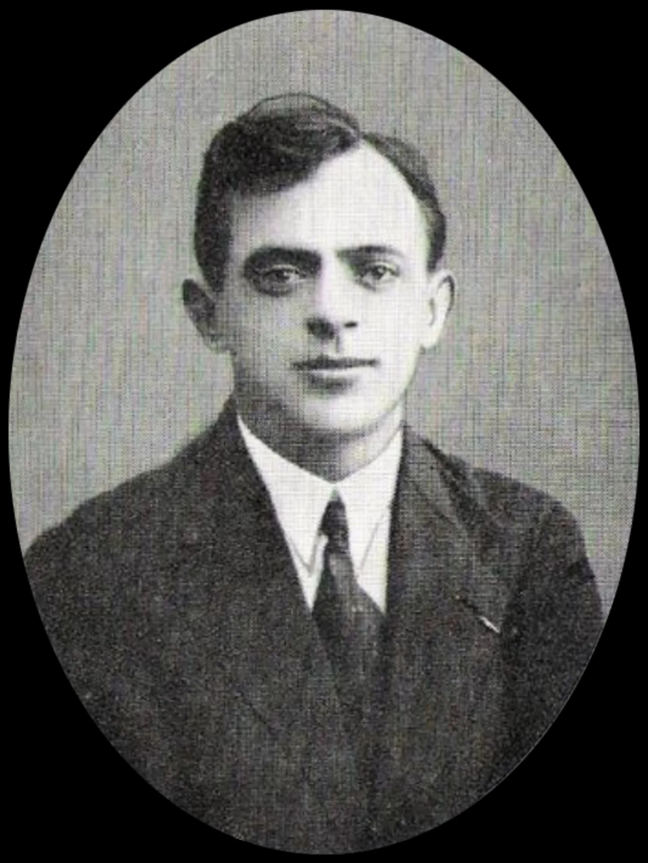 Porträt von Edouard Thirionet (1891–1930) – Gedenkseite