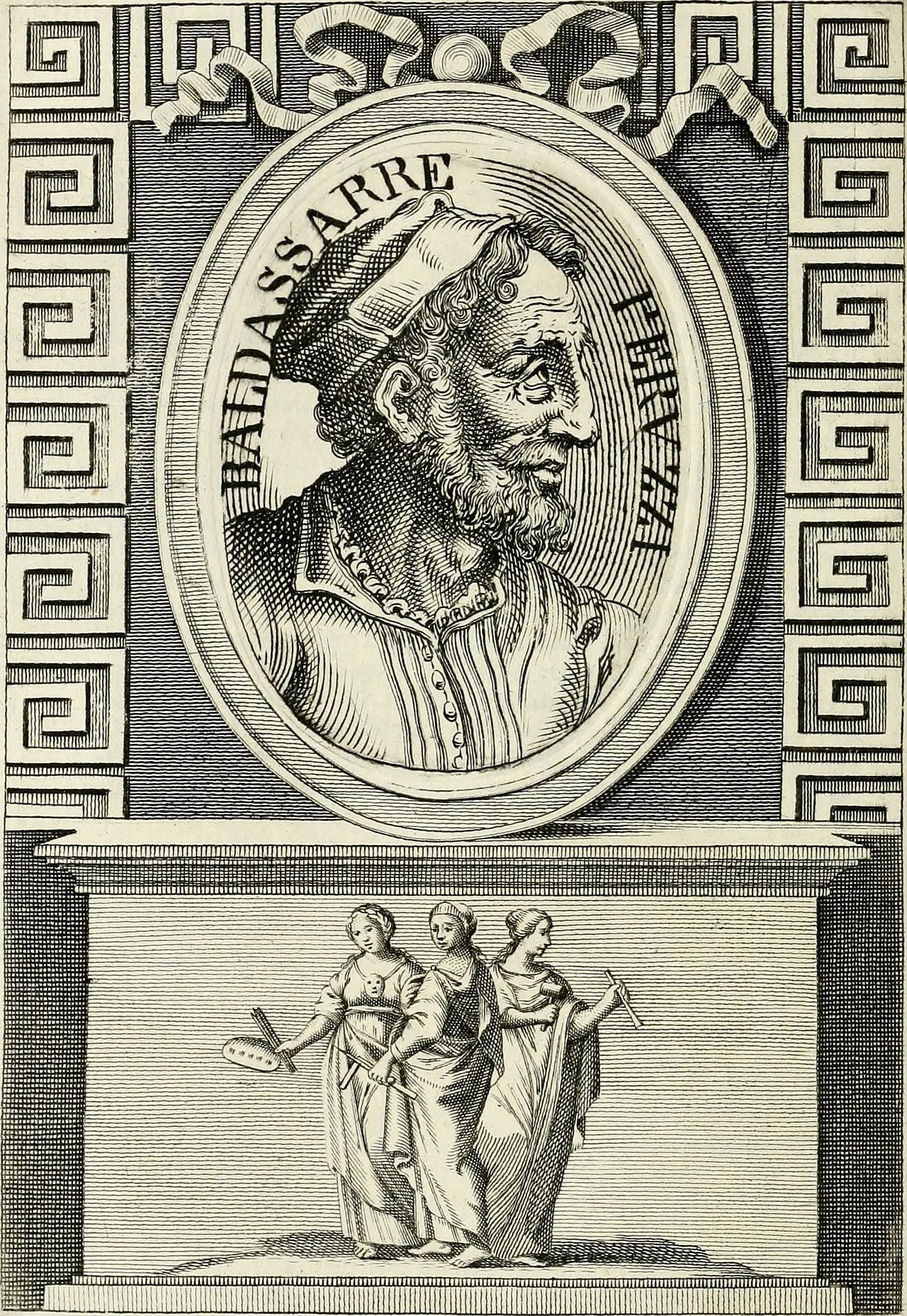 Porträt von Baldassare Peruzzi (1481–1536) – Gedenkseite