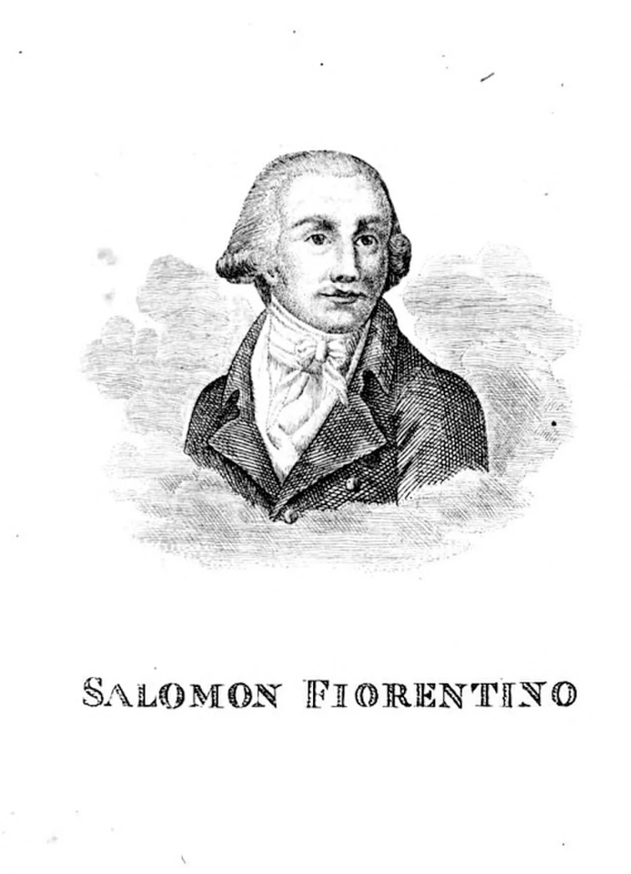 Porträt von Salomone Fiorentino (1743–1815) – Gedenkseite