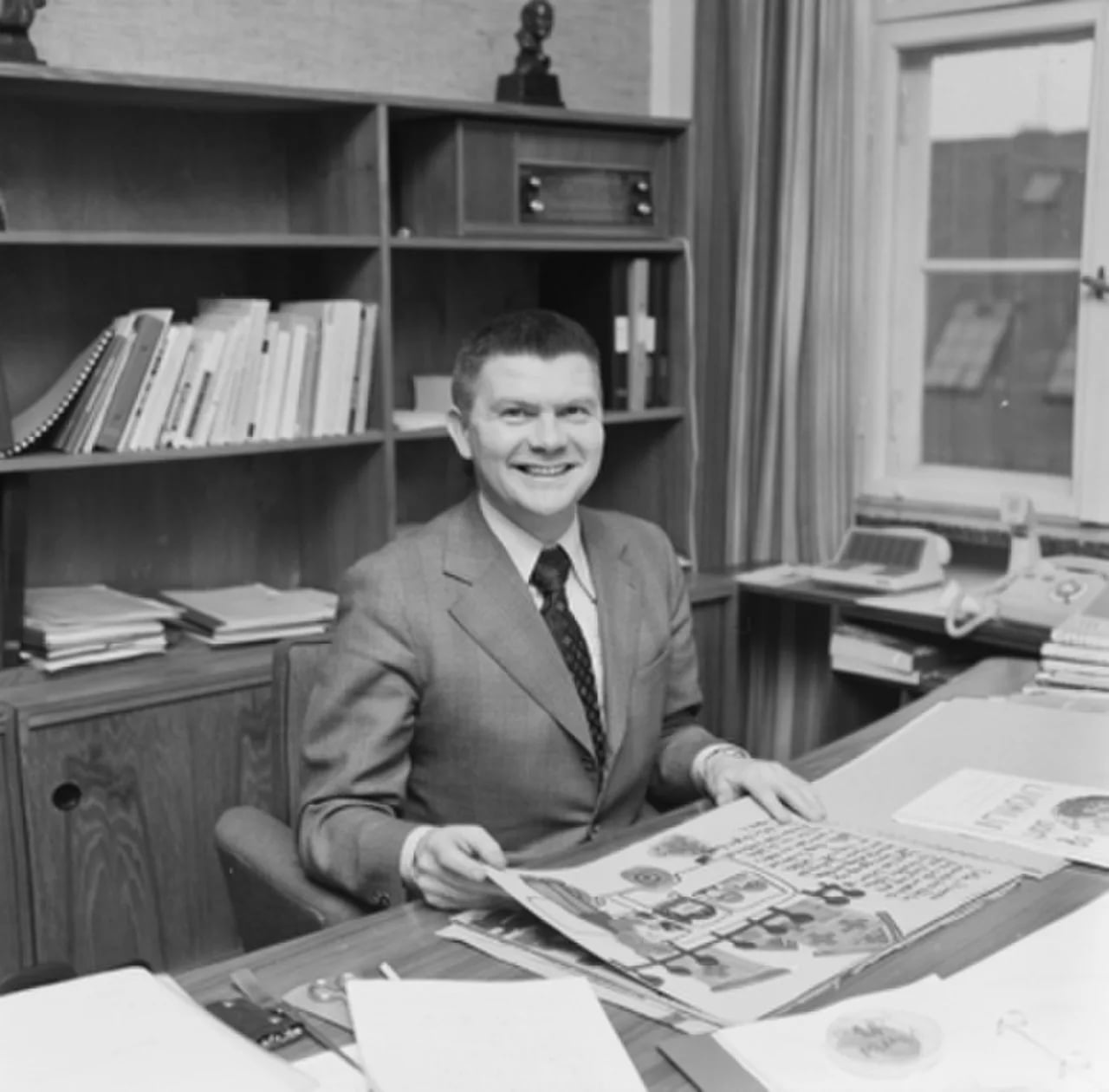 Portrait of Bjartmar Gjerde (1931–2009) – memorial page