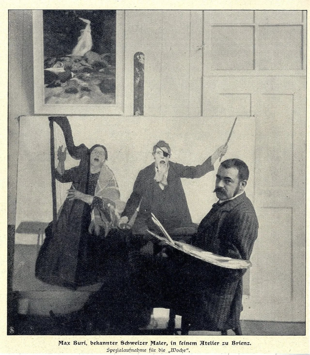Porträt von Max Buri (1868–1915) – Gedenkseite