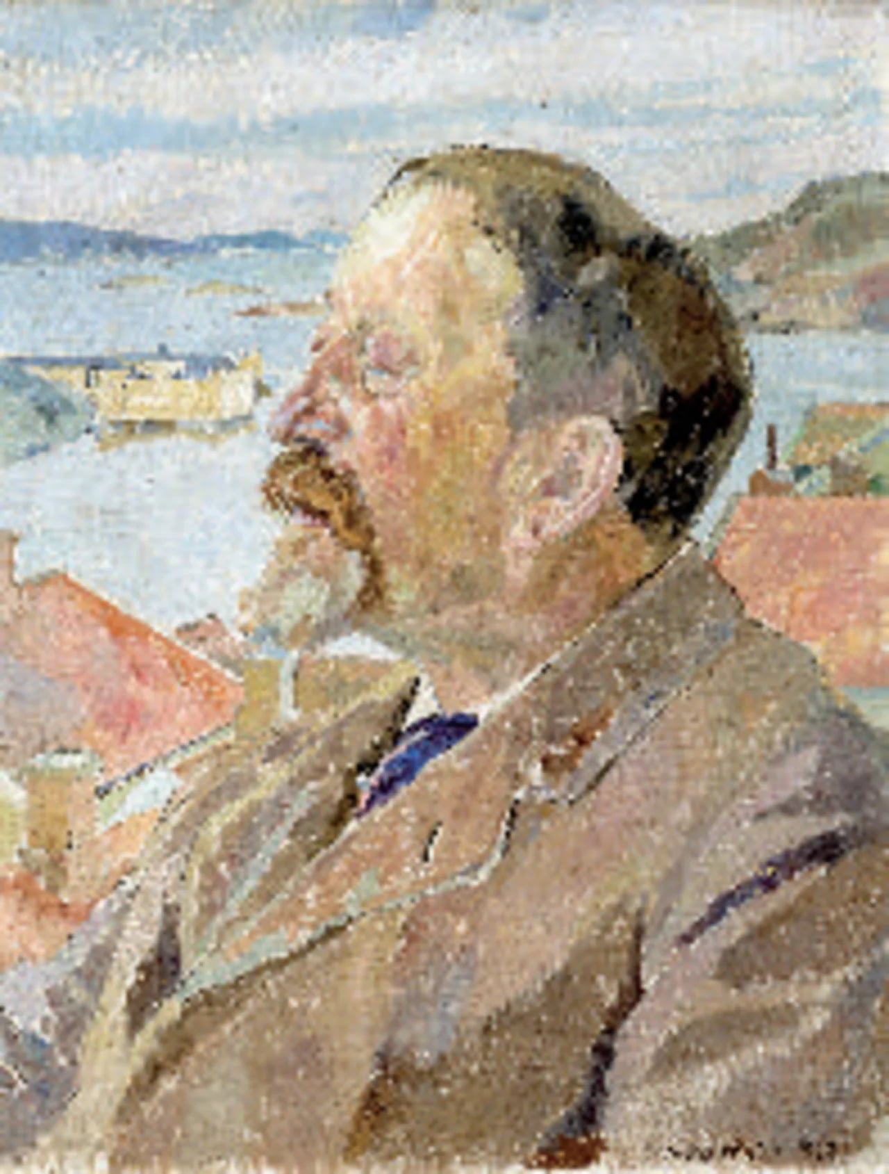 Porträt von Hjalmar Lundbohm (1855–1926) – Gedenkseite