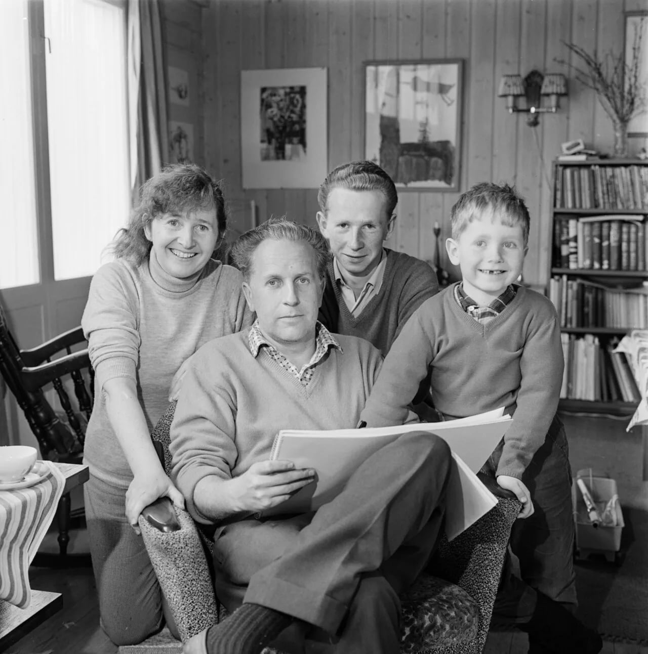 Porträt von Johan Vestly (1923–1993) – Gedenkseite