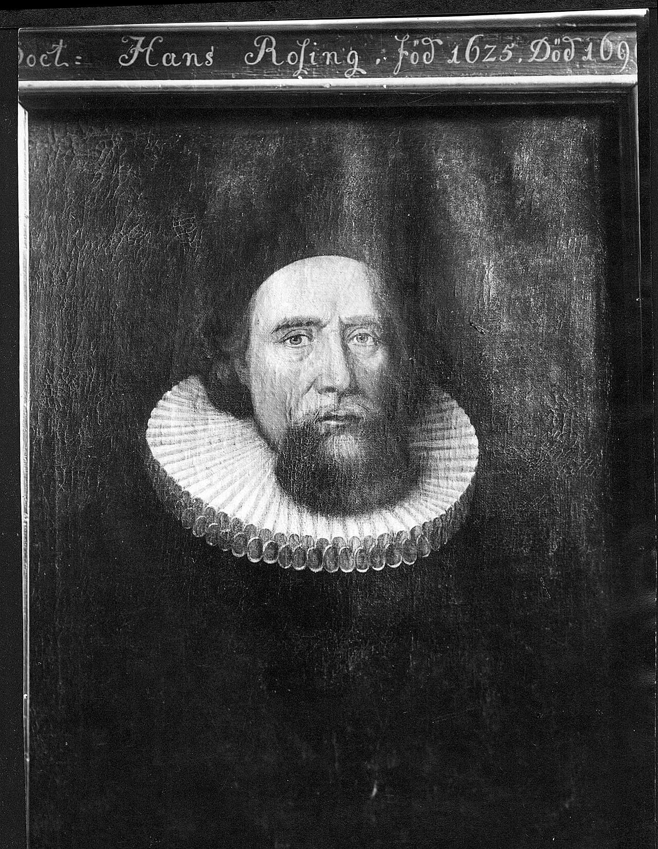 Portrait of Hans Rosing (1625–1699) – memorial page
