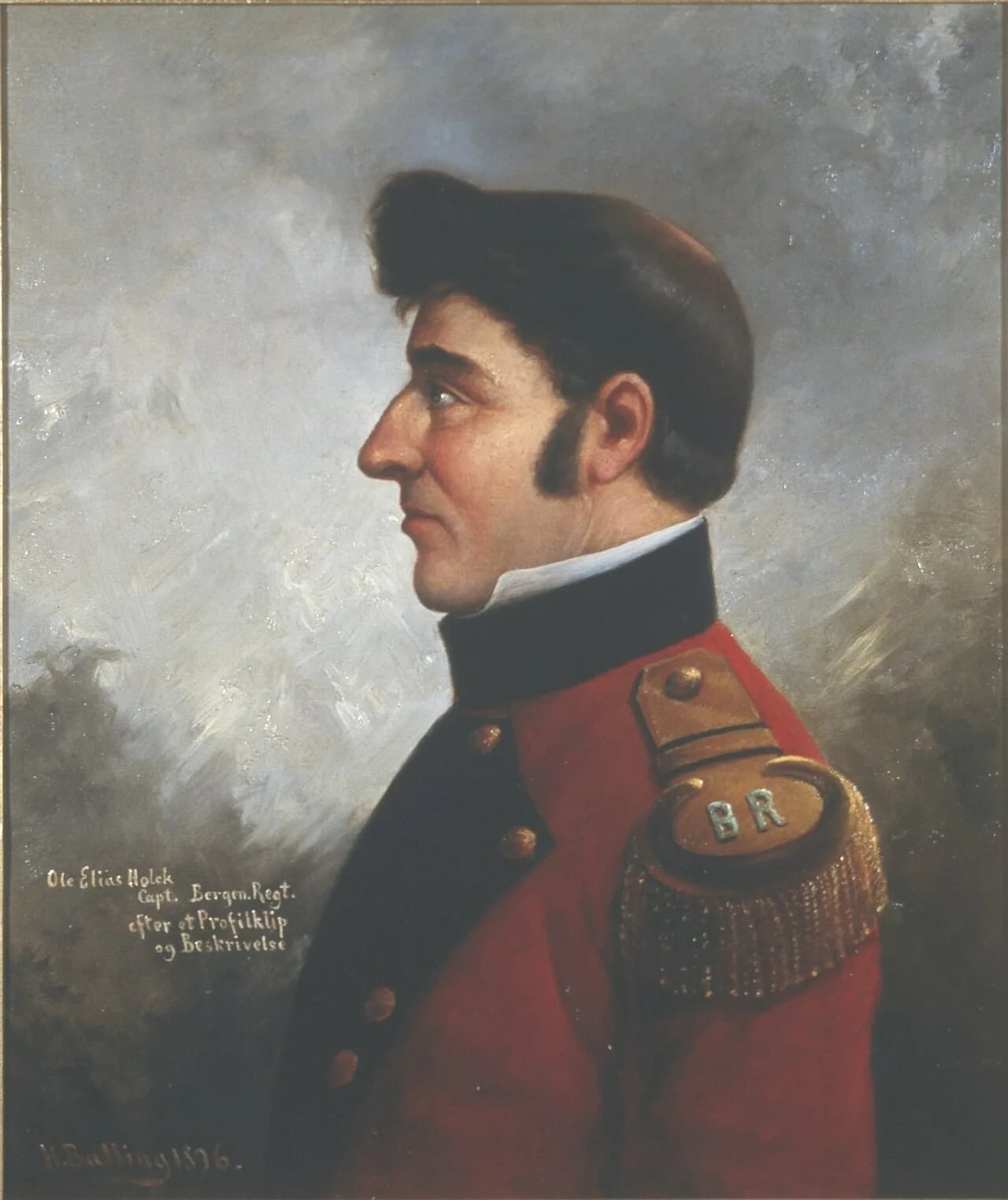 Portrait of Ole Elias Holck (1774–1842) – memorial page