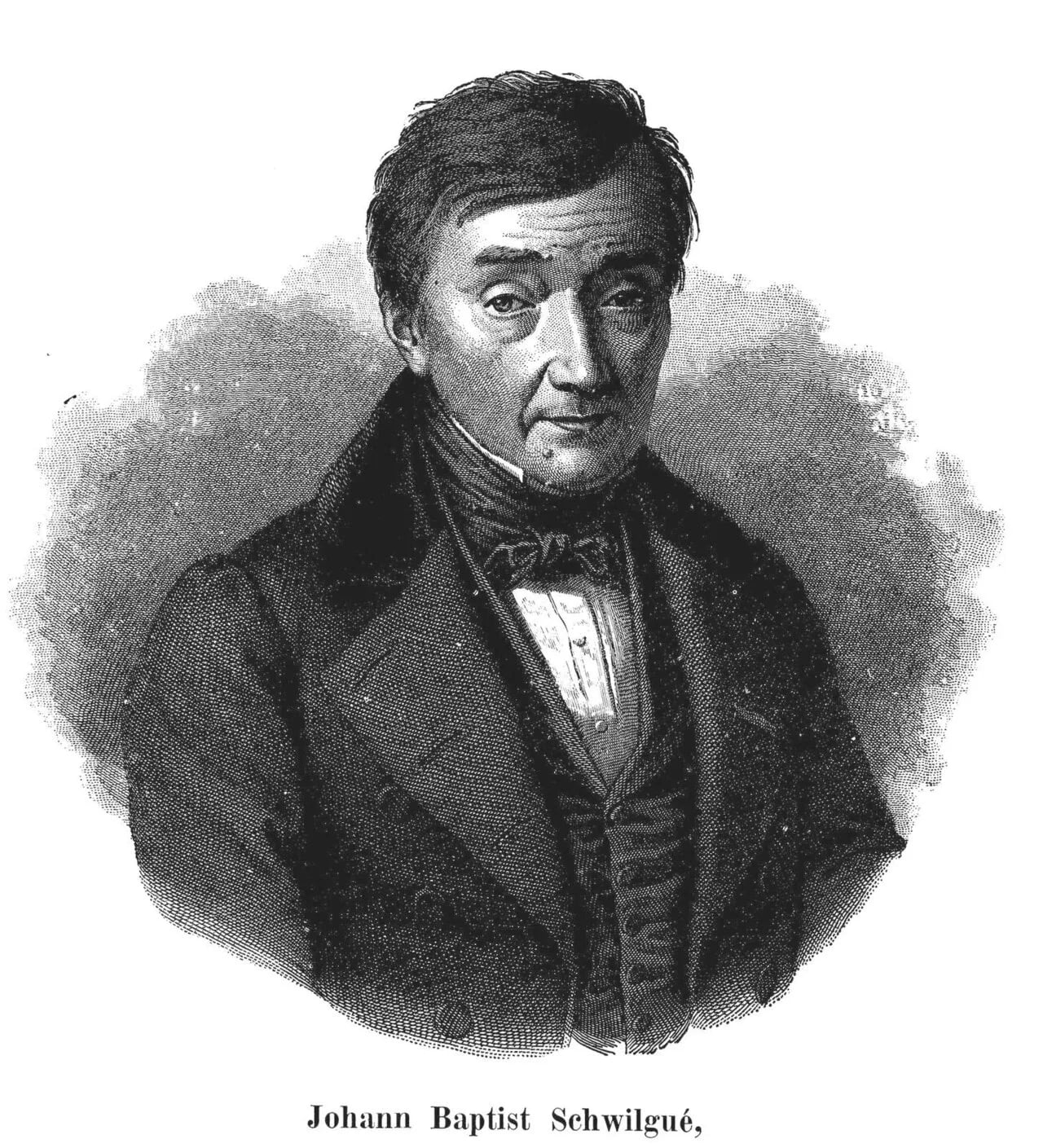 Porträt von Jean-Baptiste Schwilgué (1776–1856) – Gedenkseite