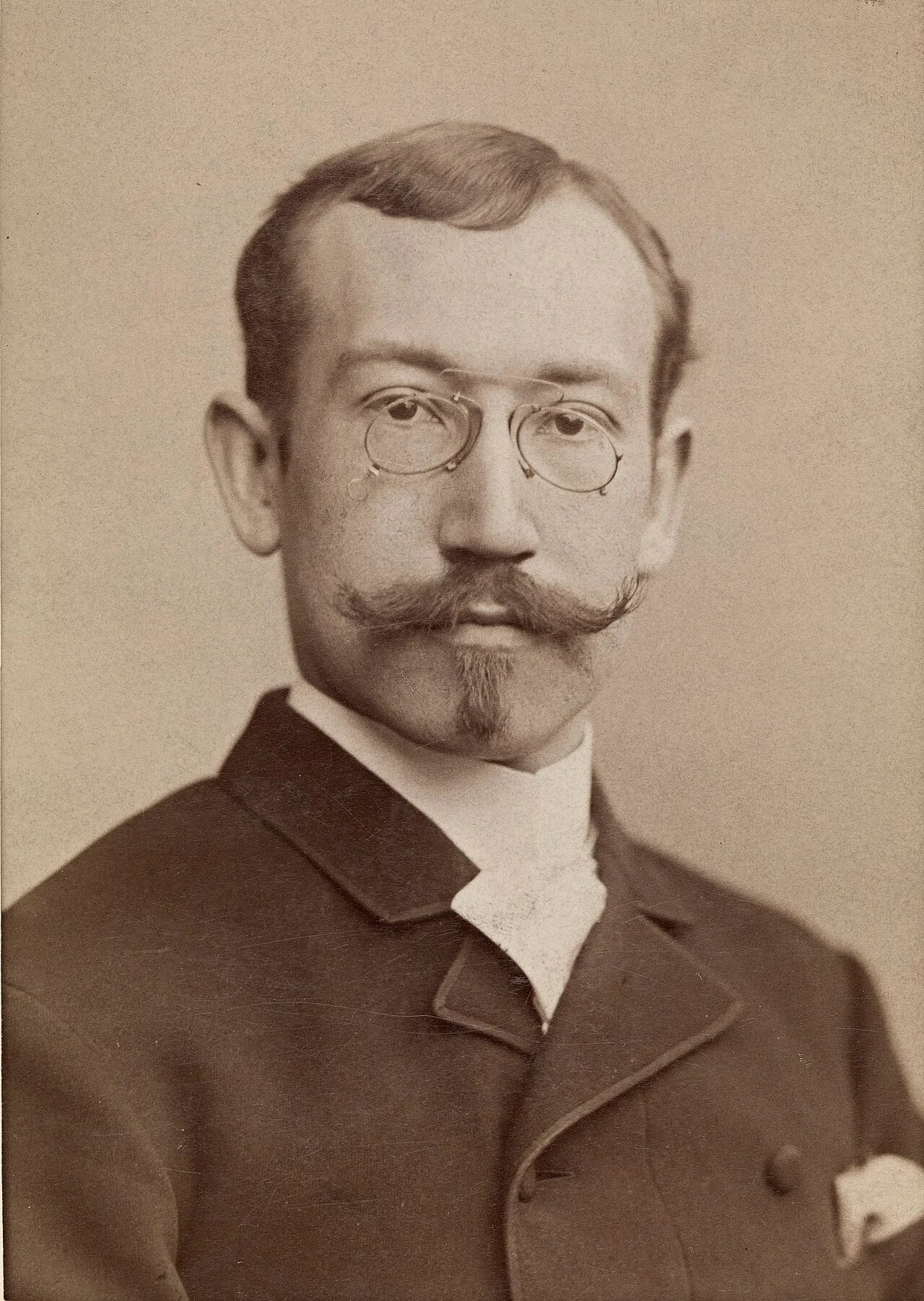 Porträt von Andreas Bloch (1860–1917) – Gedenkseite