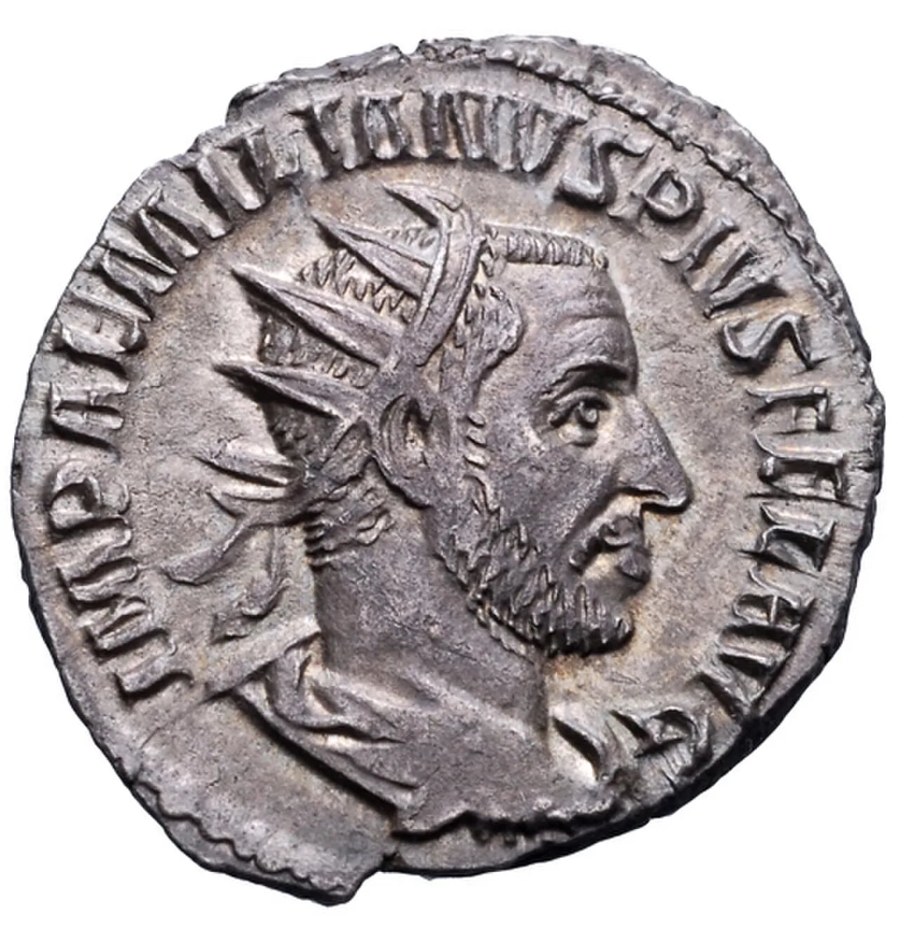 Porträt von Aemilianus (207–253) – Gedenkseite