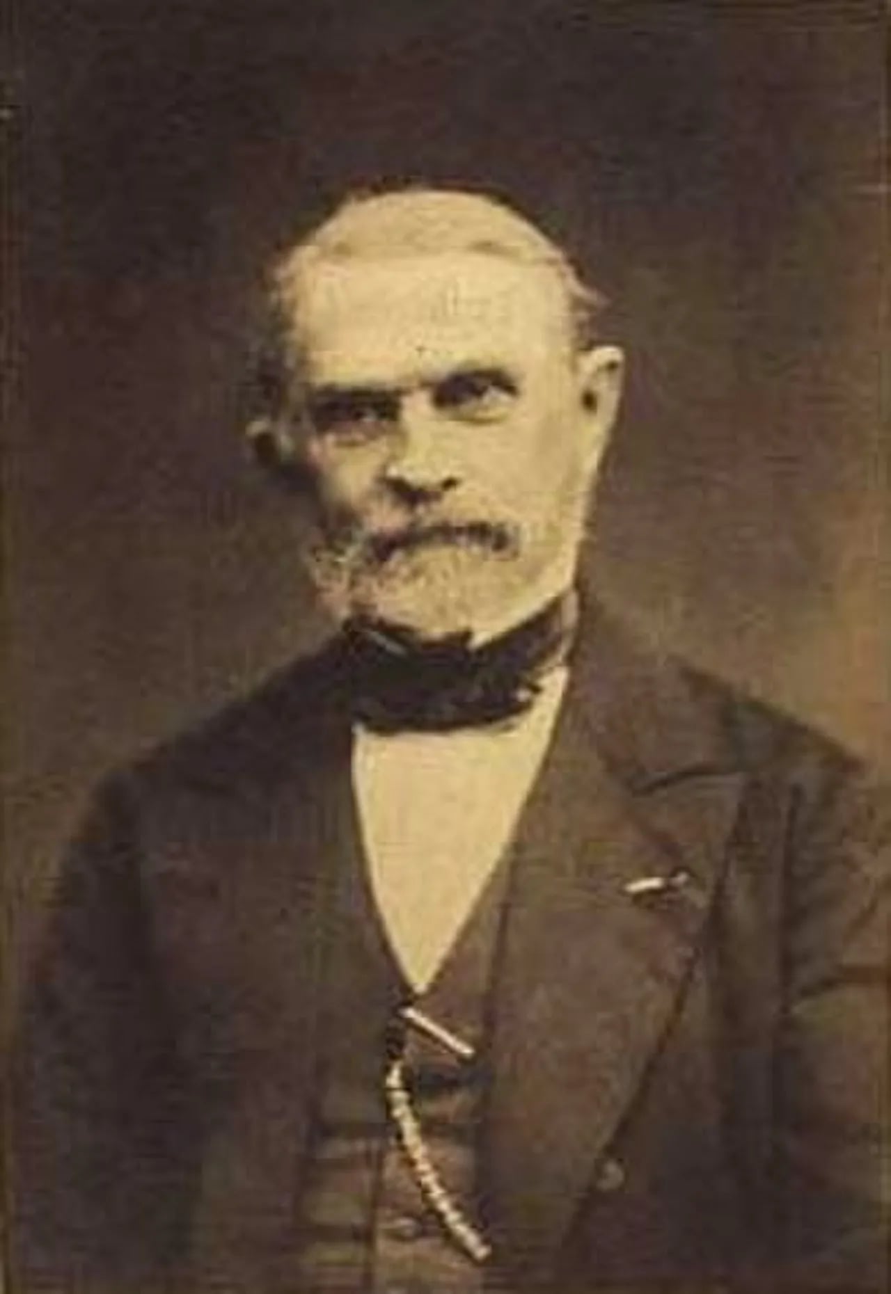 Portrait of Johan Frederik Schlegel (1817–1896) – memorial page
