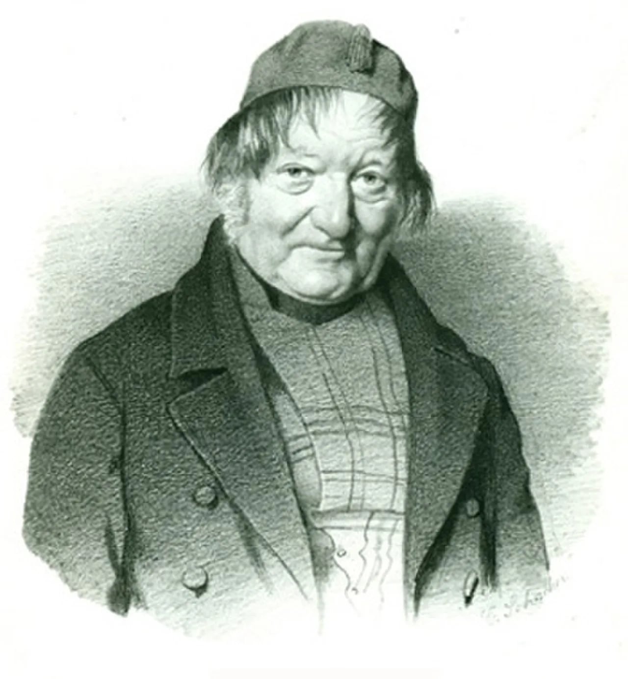 Porträt von Konrad Kocher (1786–1872) – Gedenkseite