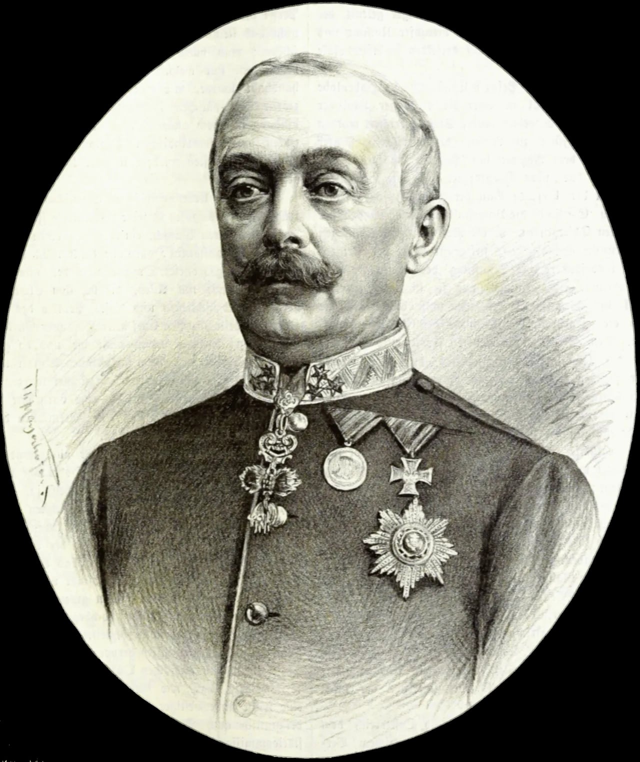 Porträt von Konstantin zu Hohenlohe-Schillingsfürst (1828–1896) – Gedenkseite