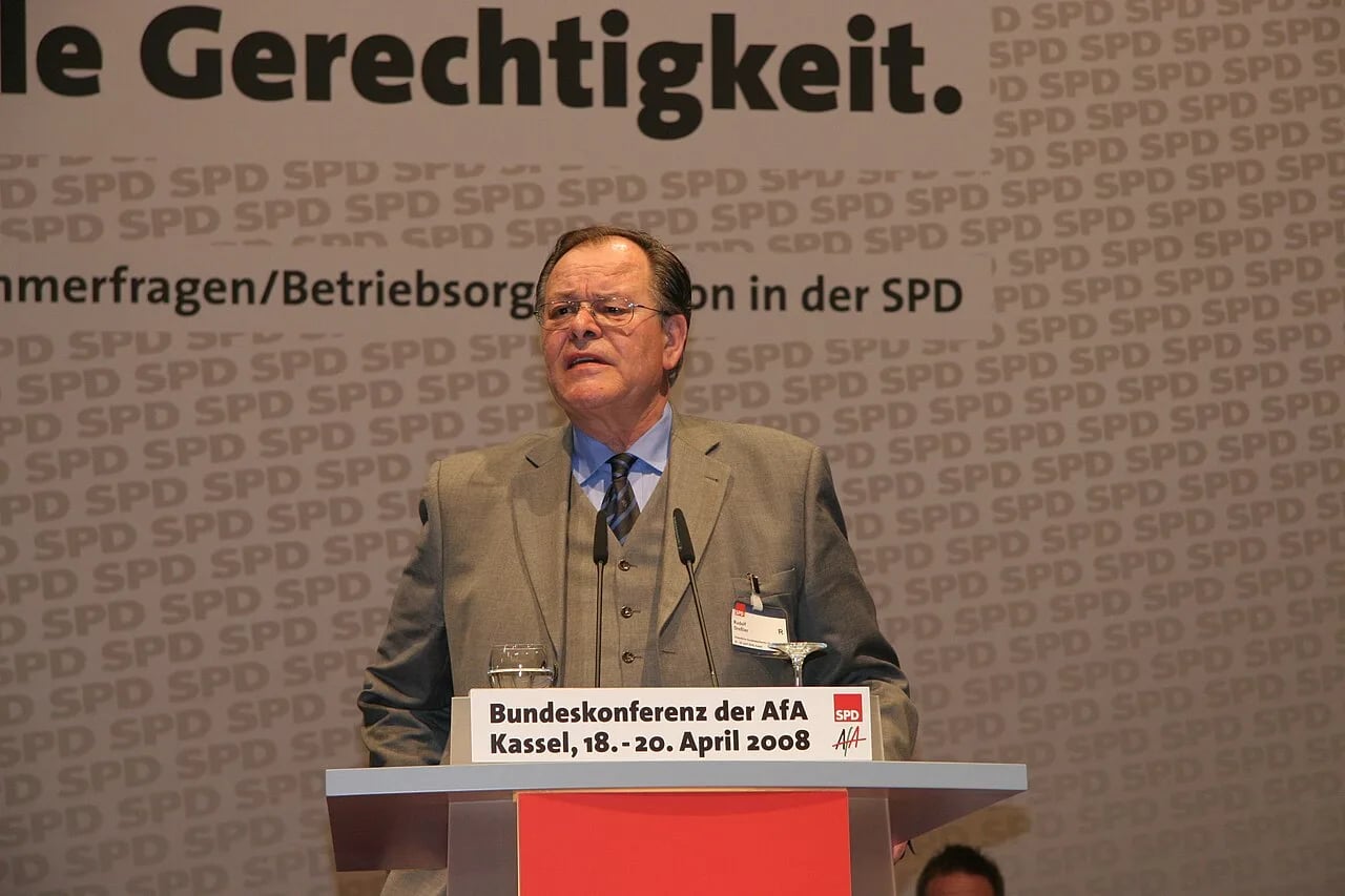 Porträt von Rudolf Dreßler (1940–2025) – Gedenkseite