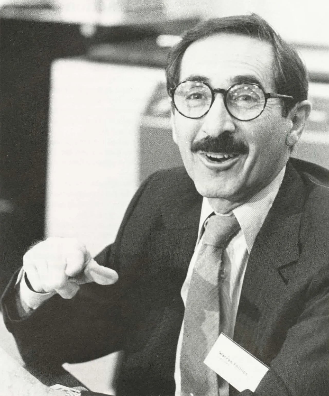 Portrait of Warren Phillips (1926–2019) – memorial page